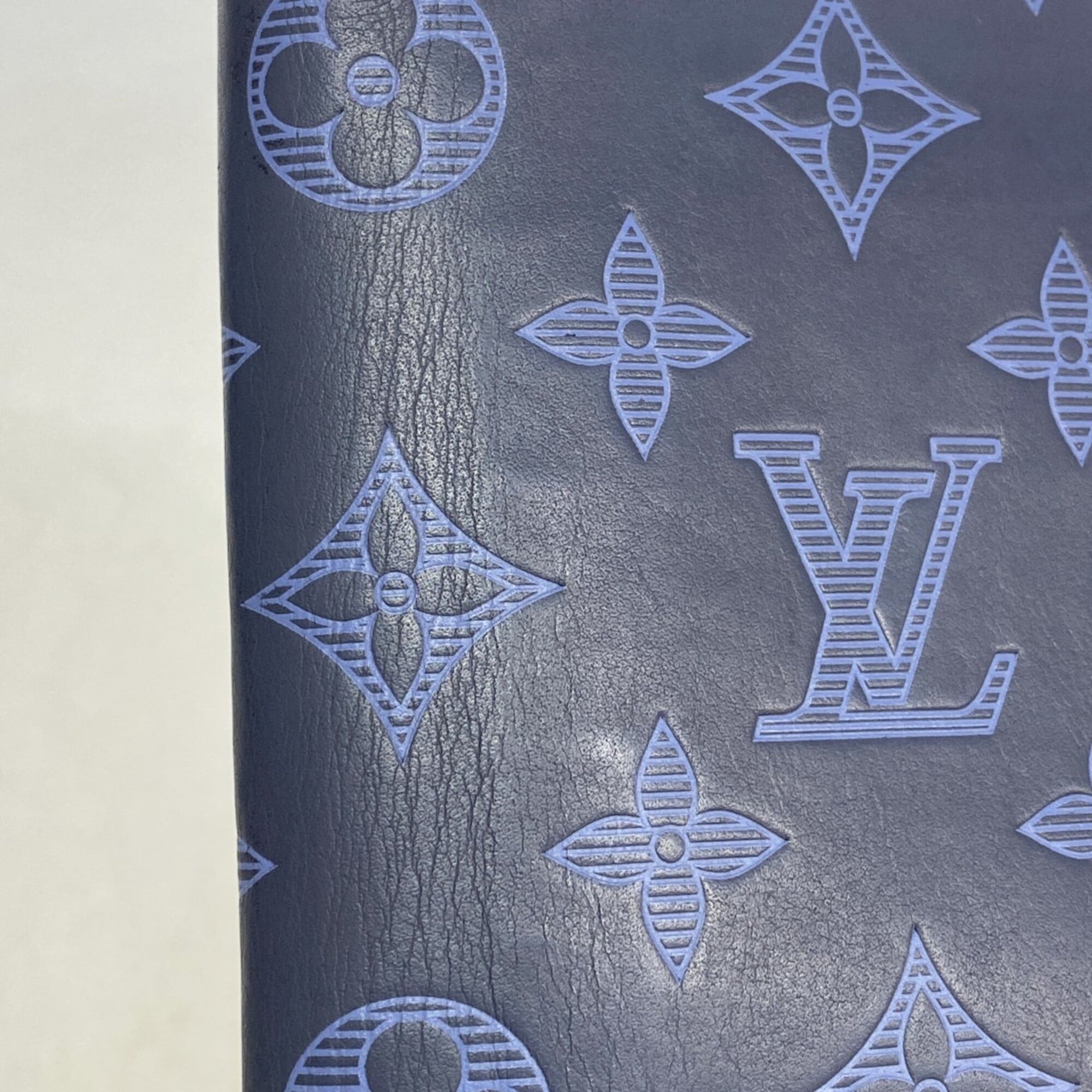 Louis Vuitton Navy Long Wallet (Bi-Fold) (Pre-Owned)