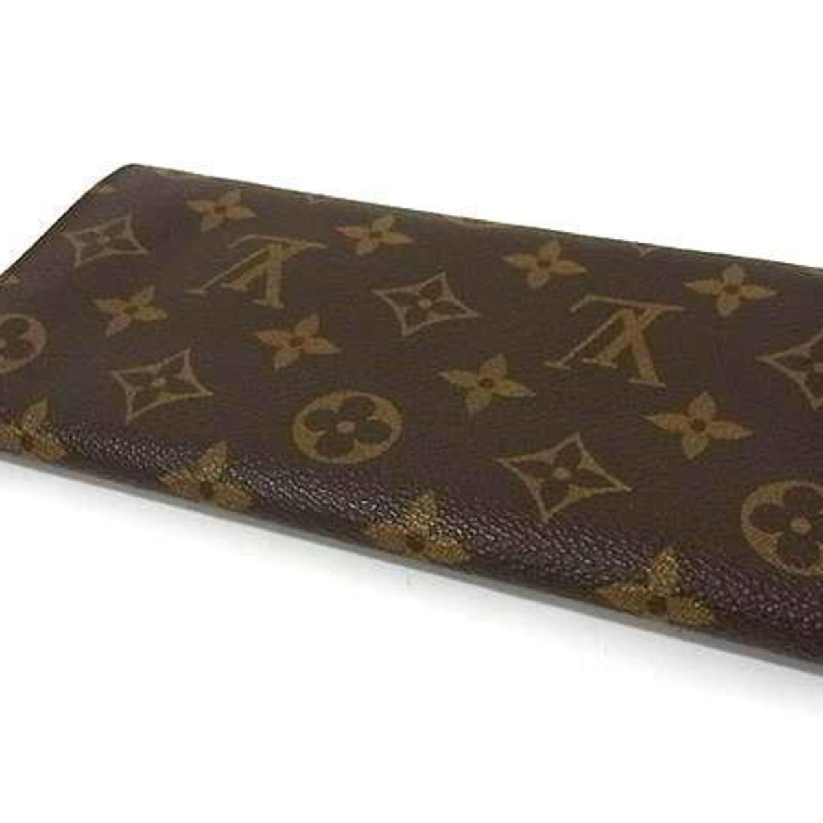 Louis Vuitton Monogram Brown Monogram Long Wallet (Bi-Fold) (Pre-Owned)