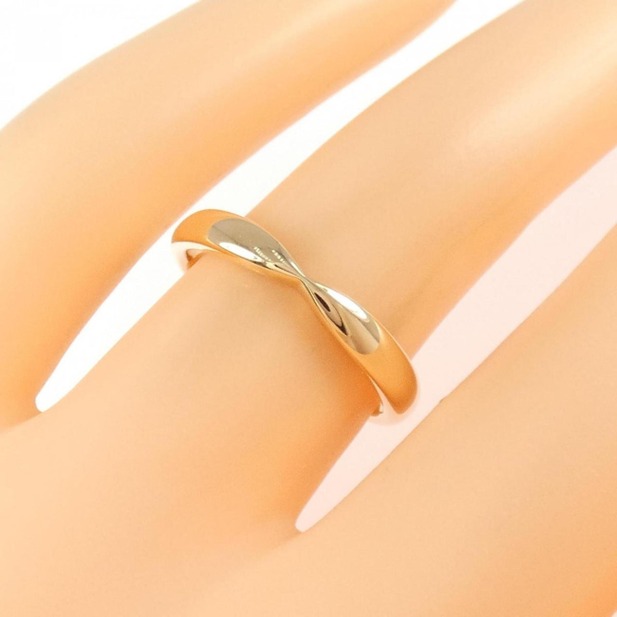 Tiffany Pink Gold (18K) Band Ring (Pre-Owned)