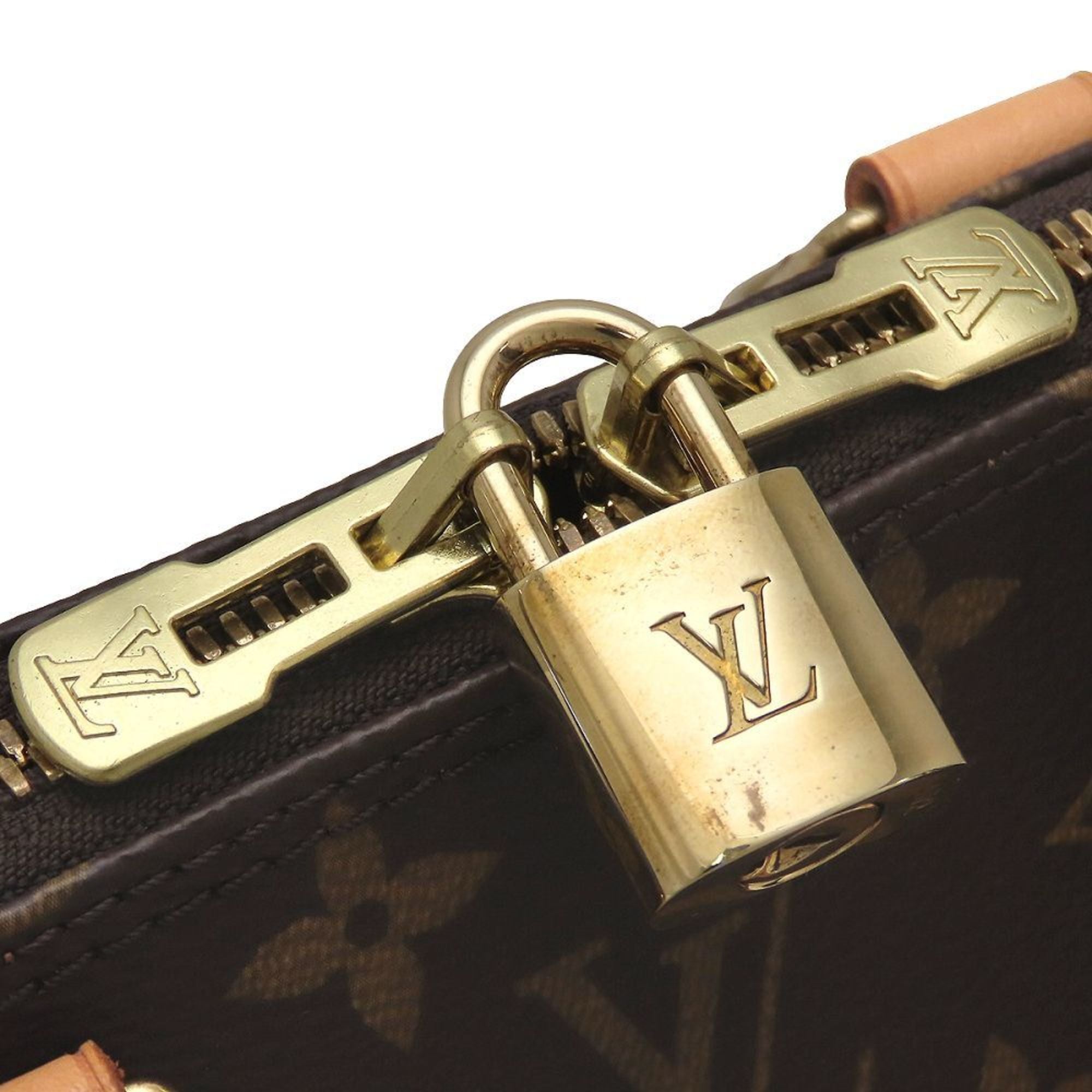 Louis Vuitton Brown Monogram Monogram Canvas Handbag (Pre-Owned)