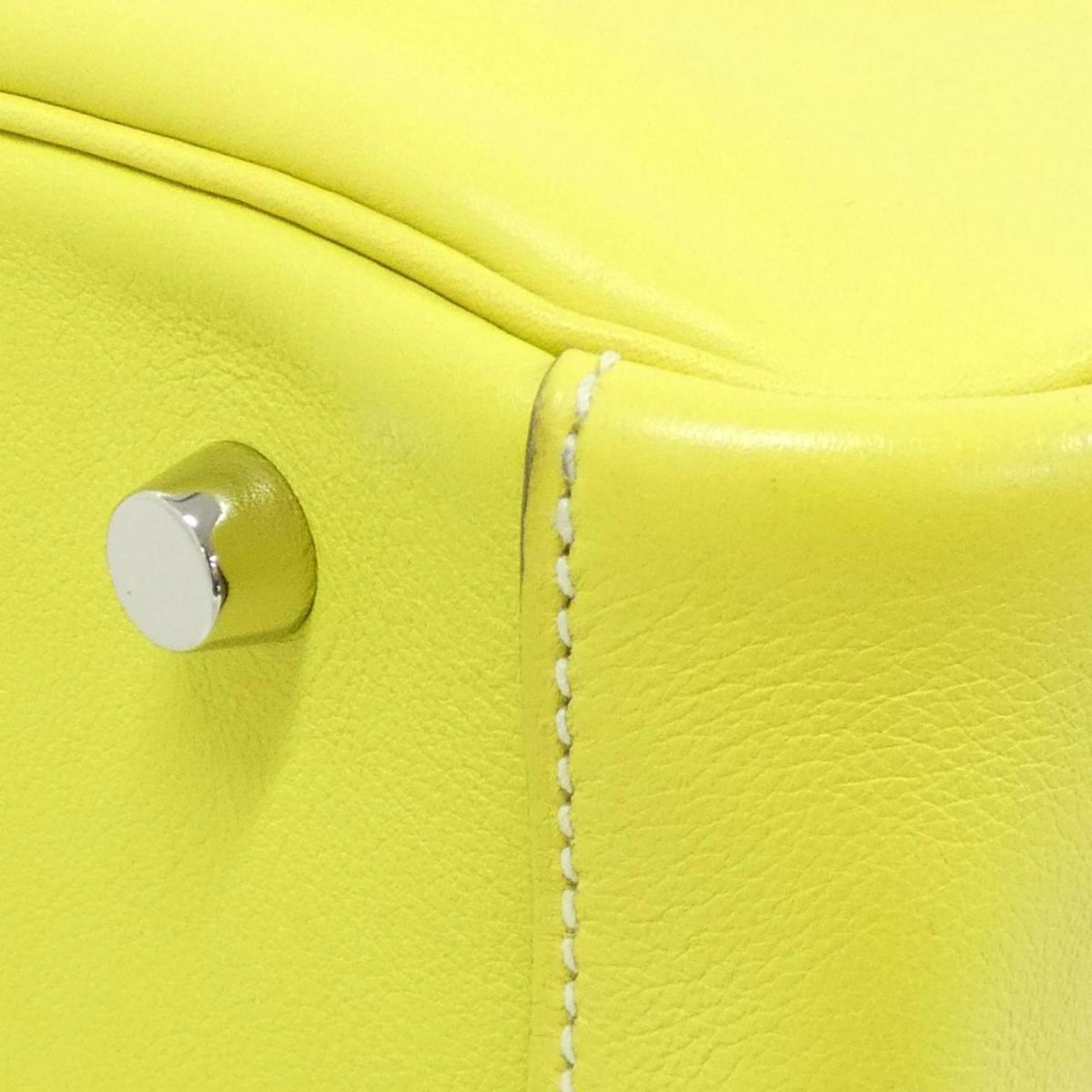 Hermes Lime Yellow Swift Leather Shoulder Bag (Pre-Owned)