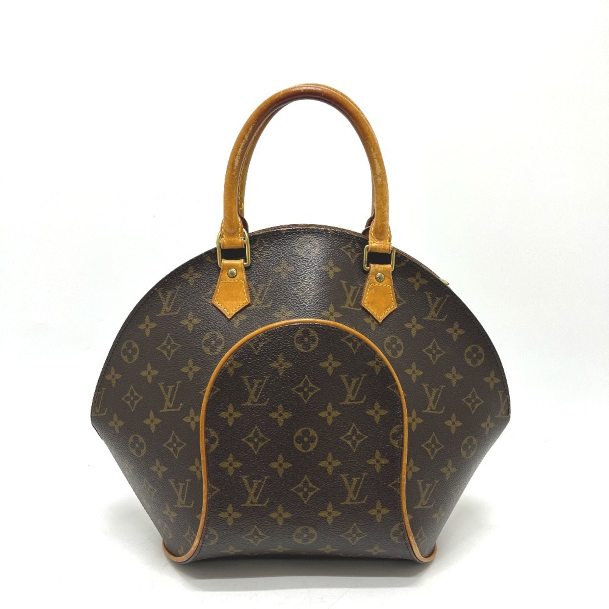 Louis Vuitton Brown Monogram Canvas Handbag (Pre-Owned)