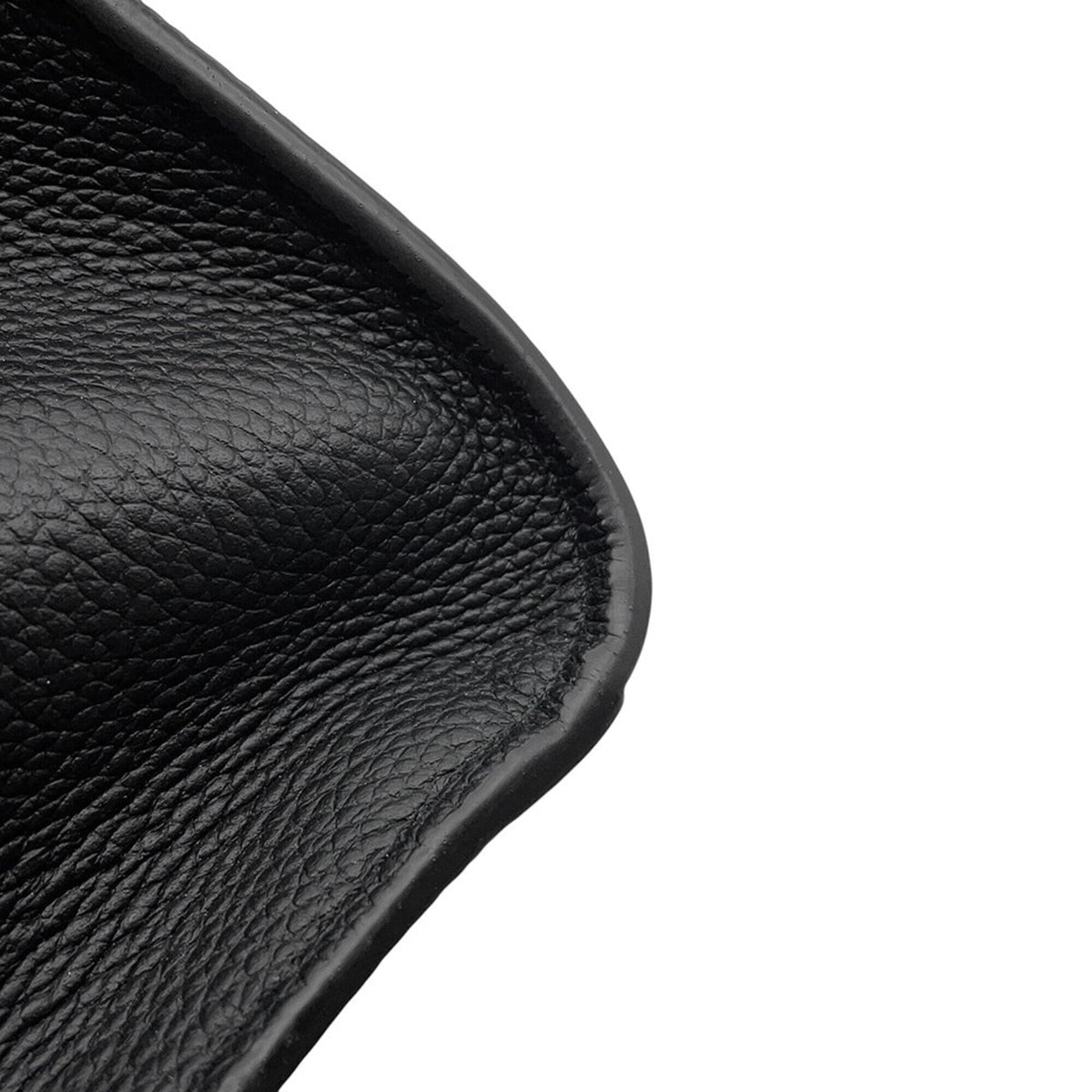 Louis Vuitton Black Noir Leather Handbag Shoulder Bag (Pre-Owned)
