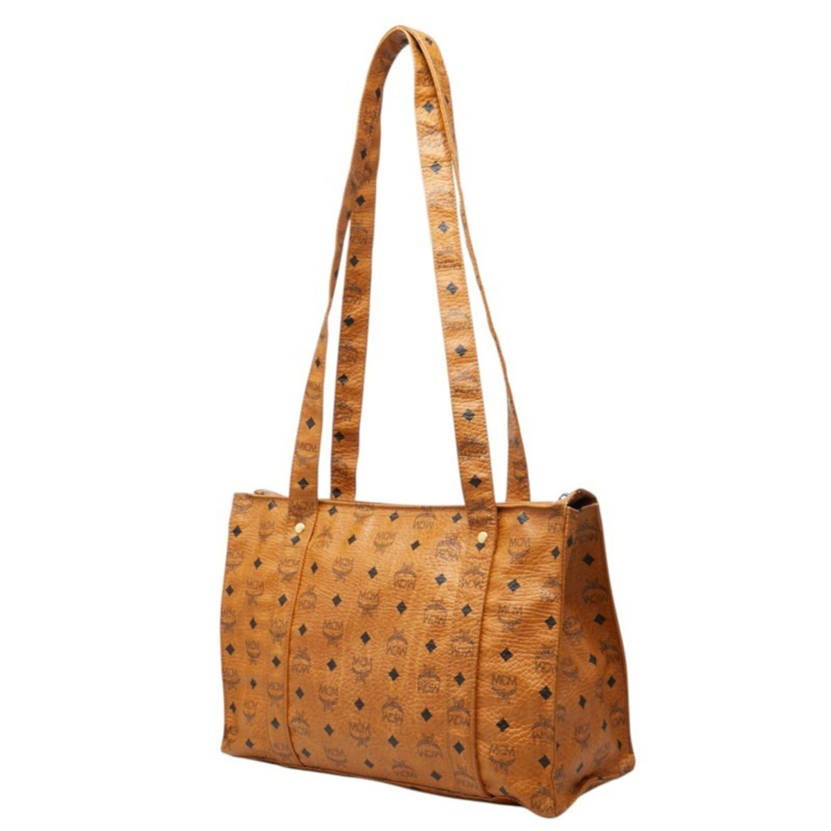 Mcm Brown Pvc Shoulder Bag Tote Bag (Pre-Owned)