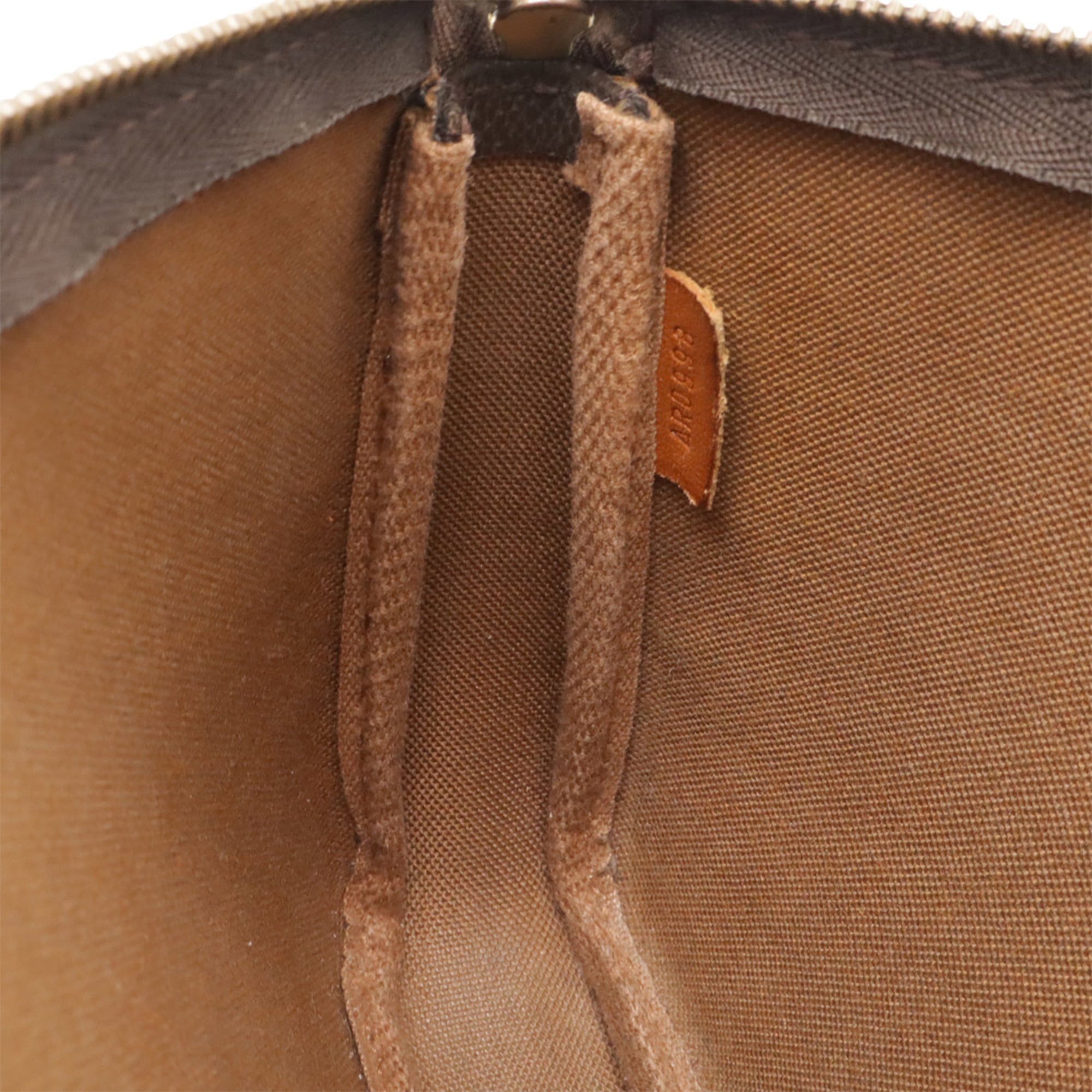 Louis Vuitton Brown Pvc Handbag Pochette Pouch Shoulder Bag (Pre-Owned)