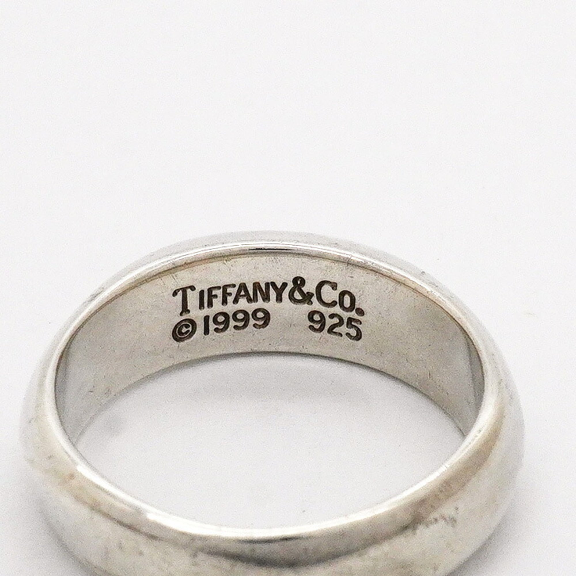 Tiffany Silver 925 Band Ring (Pre-Owned)