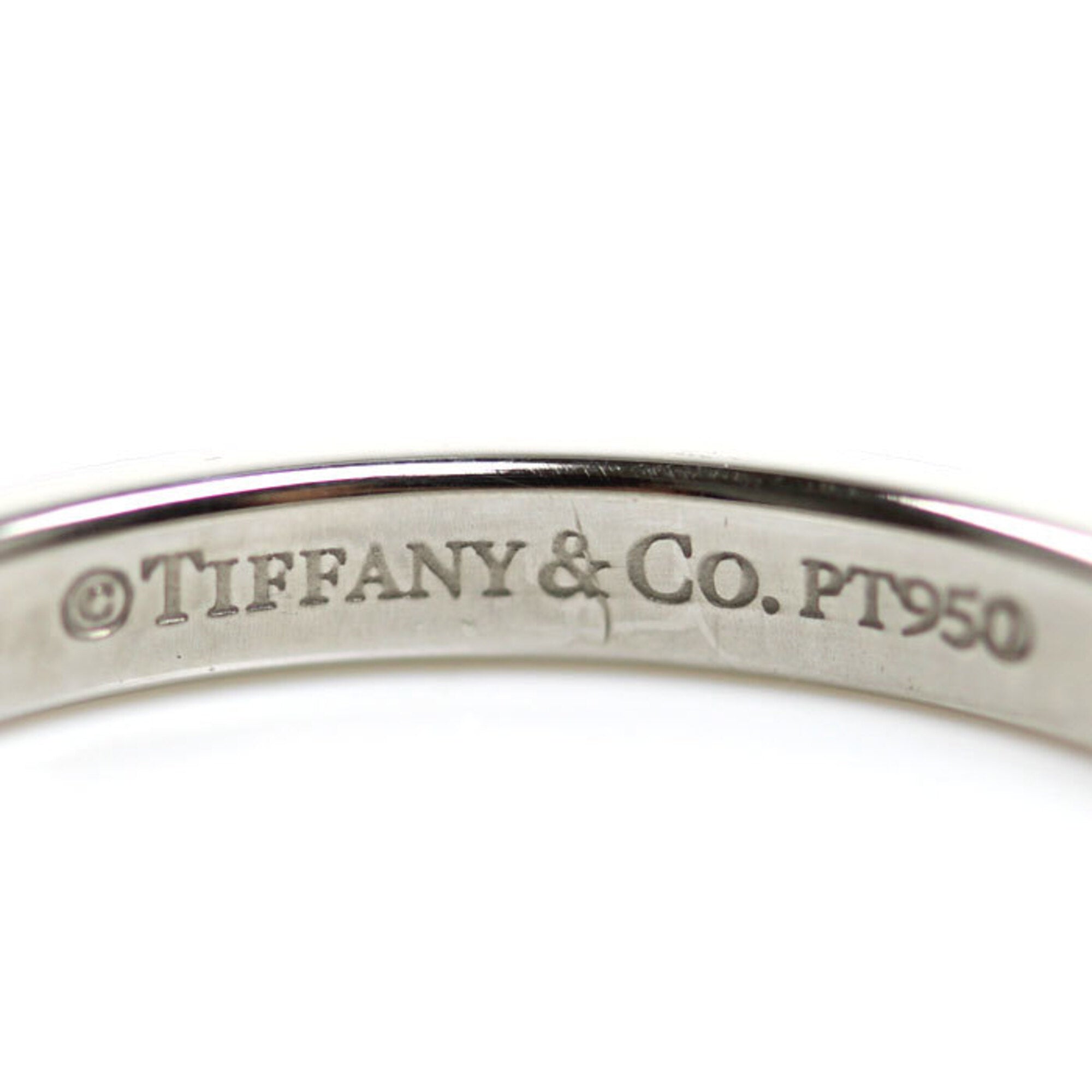 Tiffany Platinum 950 Band Ring (Pre-Owned)