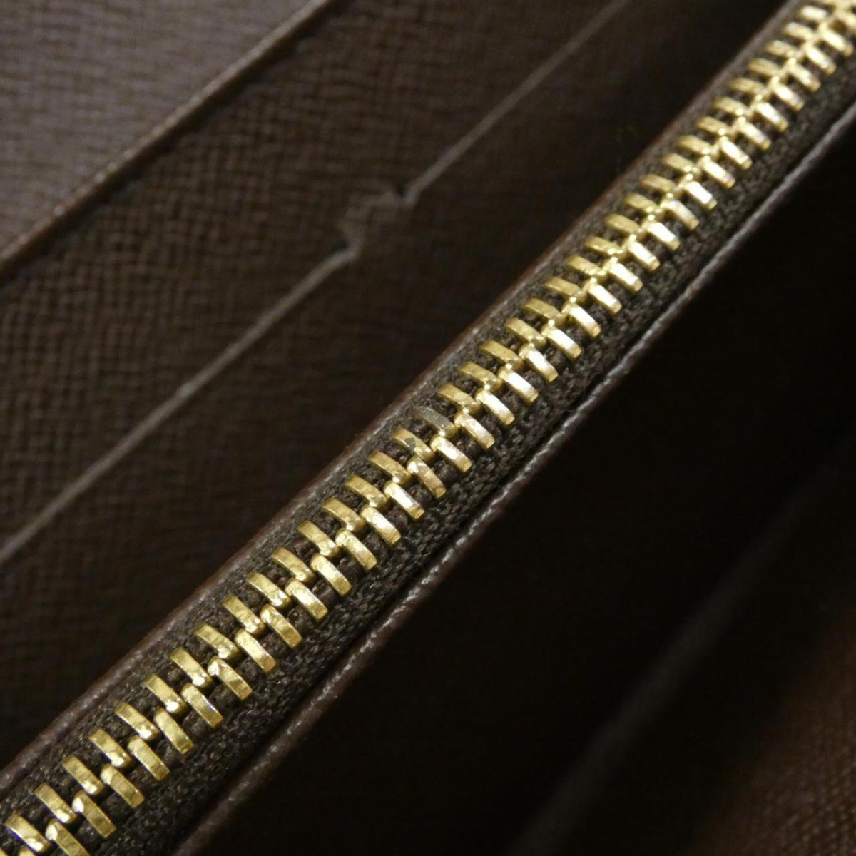 Louis Vuitton Ebene Coated Canvas Long Wallet (Bi-Fold) (Pre-Owned)