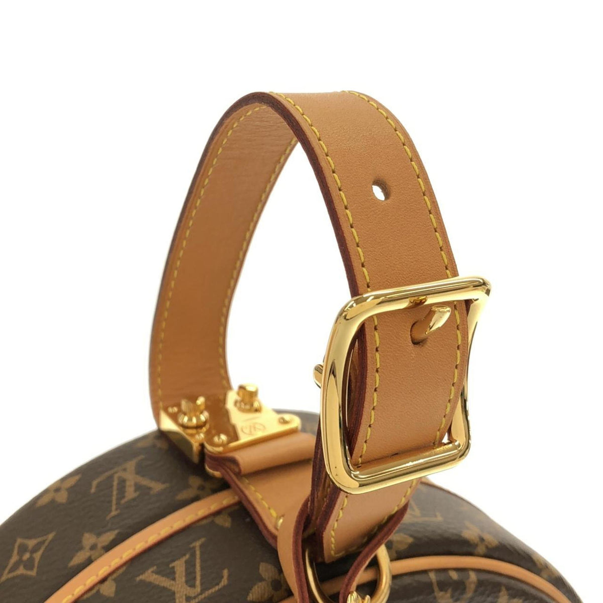 Louis Vuitton Marron Coated Canvas Handbag (Pre-Owned)