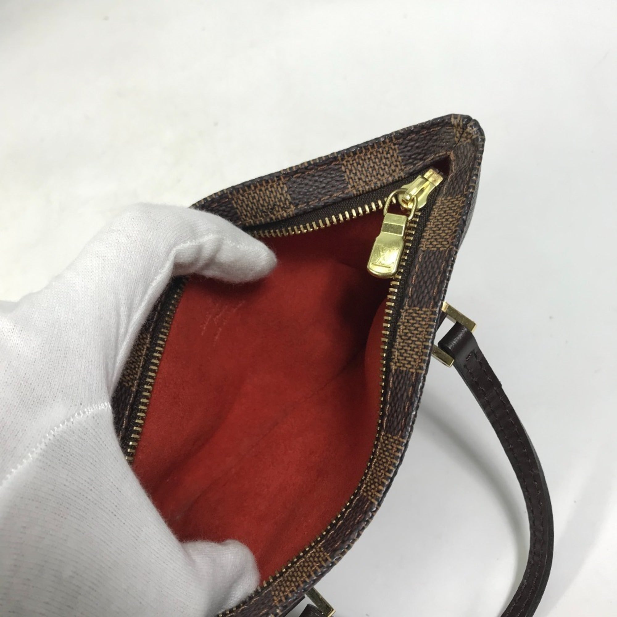 Louis Vuitton Damier Brown Ebene Damier Canvas Shoulder Bag Tote Bag (Pre-Owned)