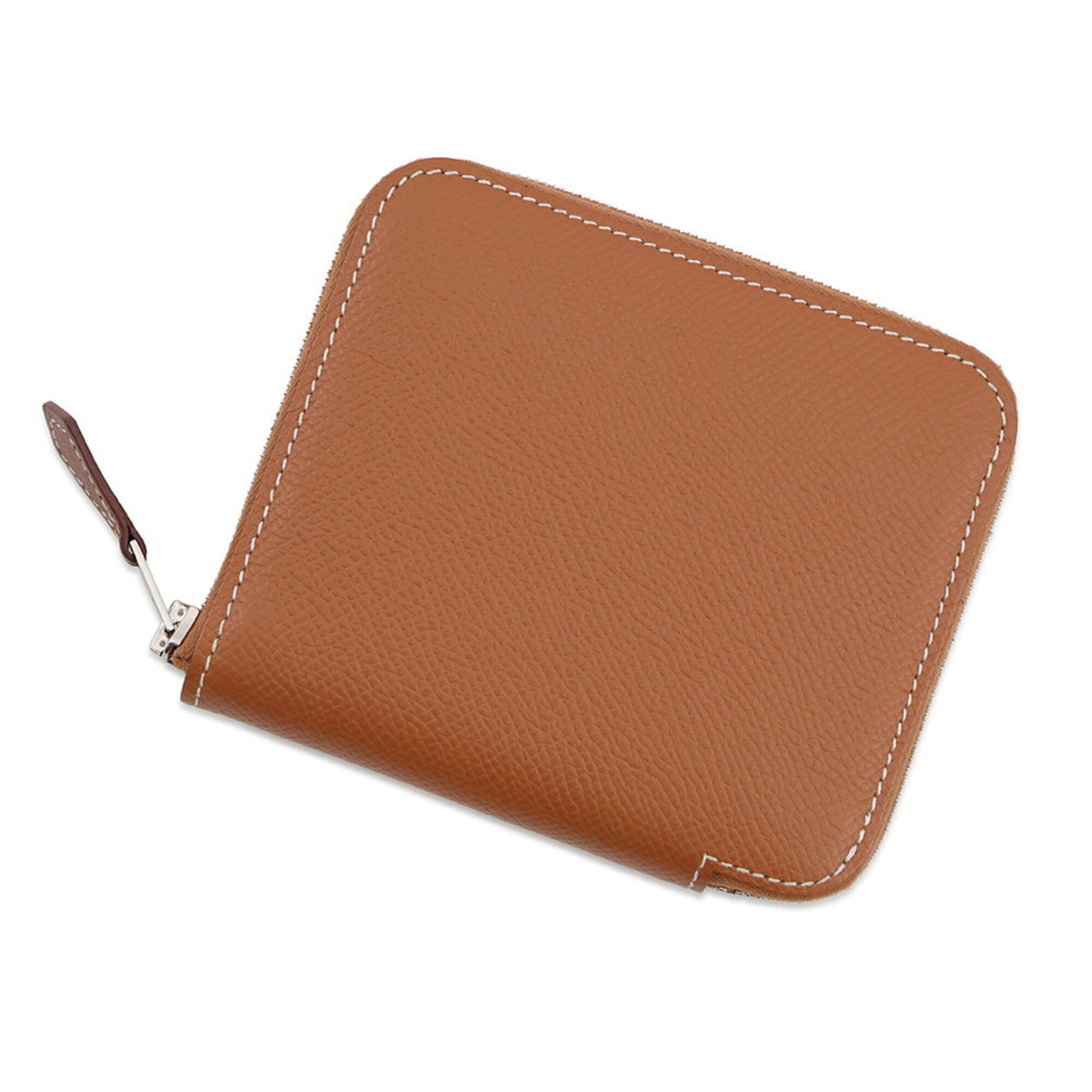 Hermes Gold Epsom Leather Coin Purse/Coin Case (Pre-Owned)