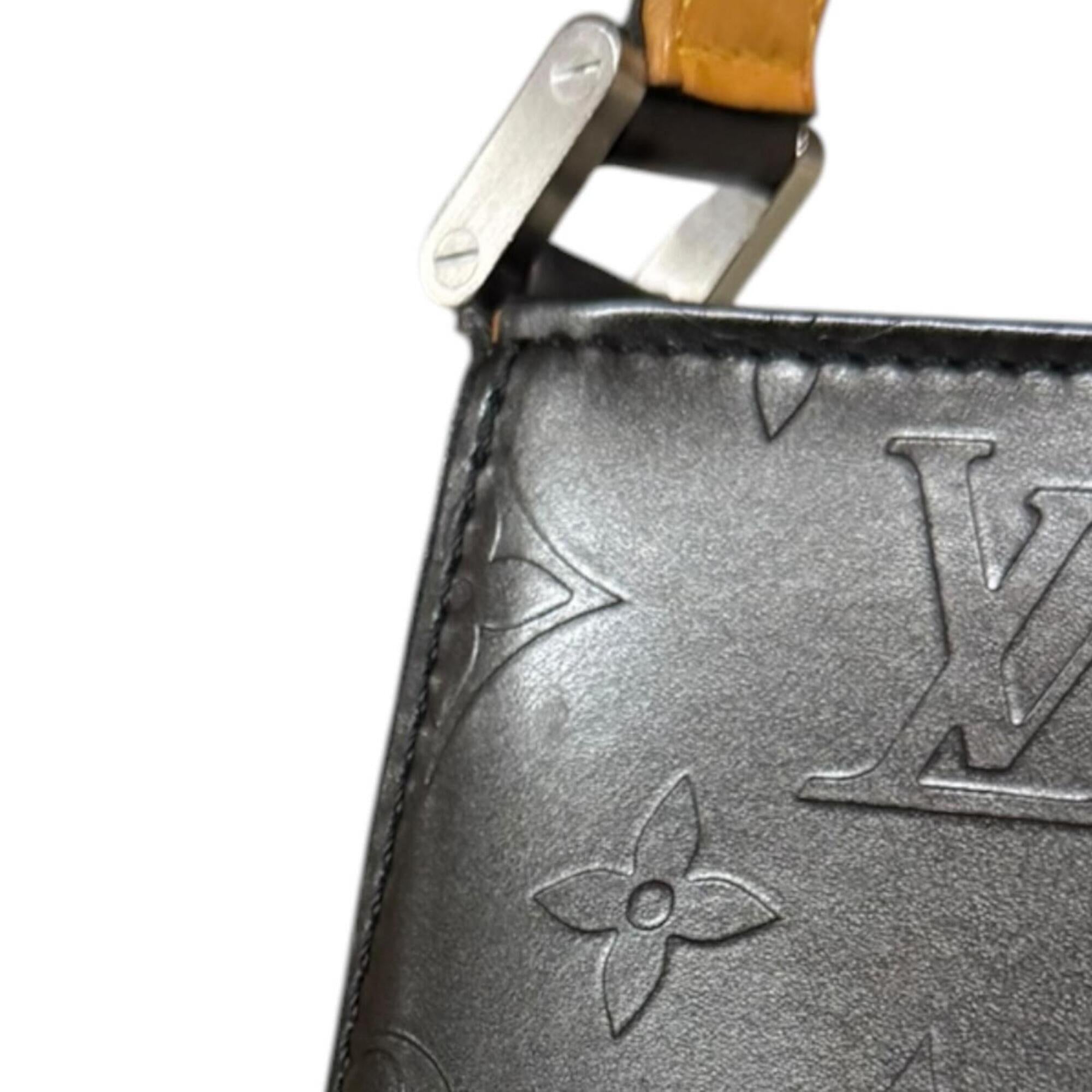 Louis Vuitton Monogram Mat Black Noir Monogram Mat Shoulder Bag (Pre-Owned)