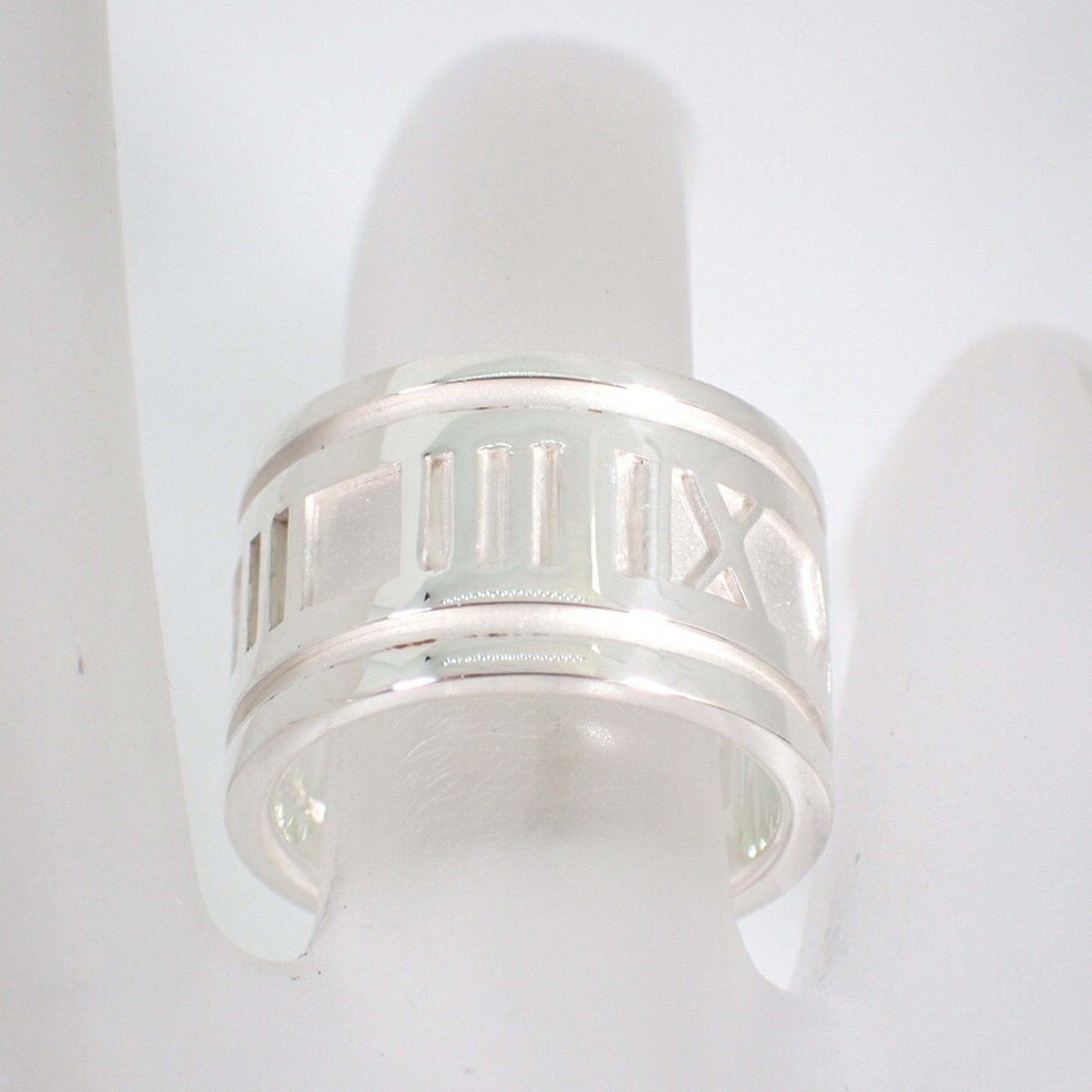 Tiffany Silver Sterling Silver 925 Band Ring (Pre-Owned)