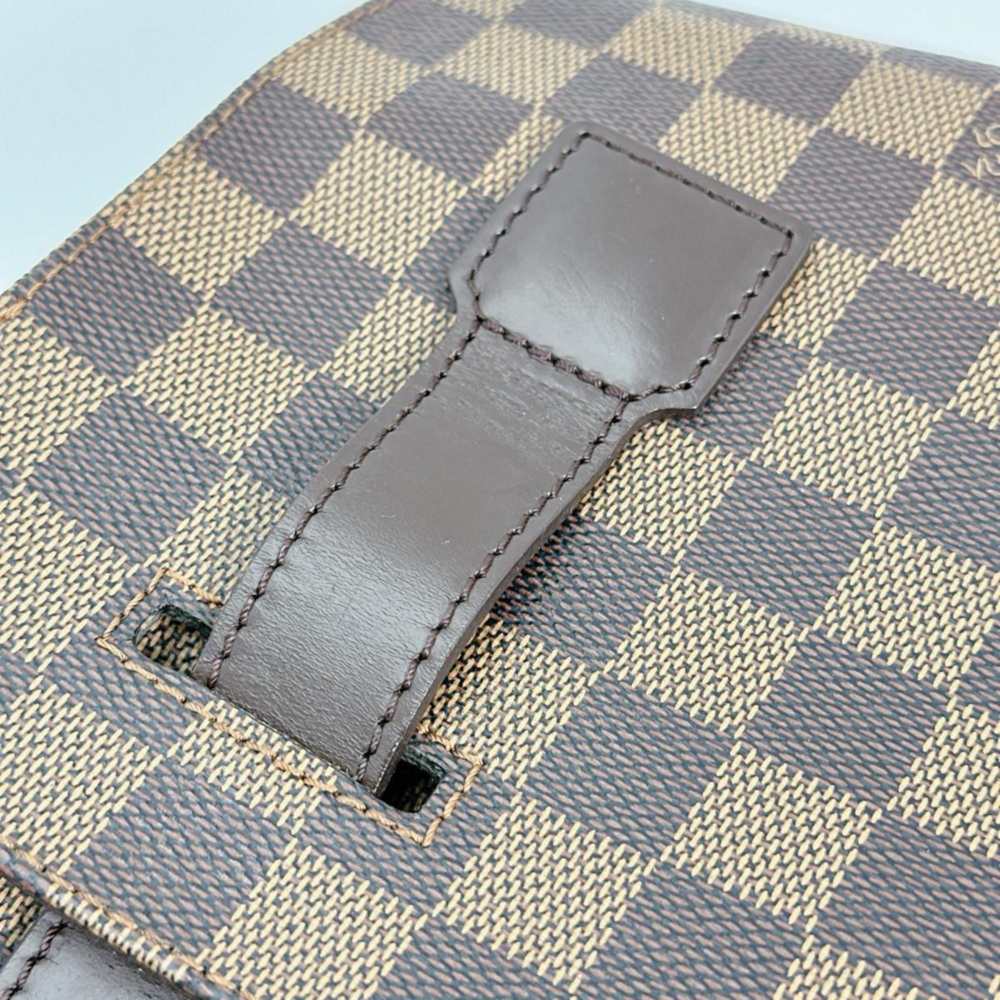 Louis Vuitton Brown Damier Canvas Shoulder Bag (Pre-Owned)