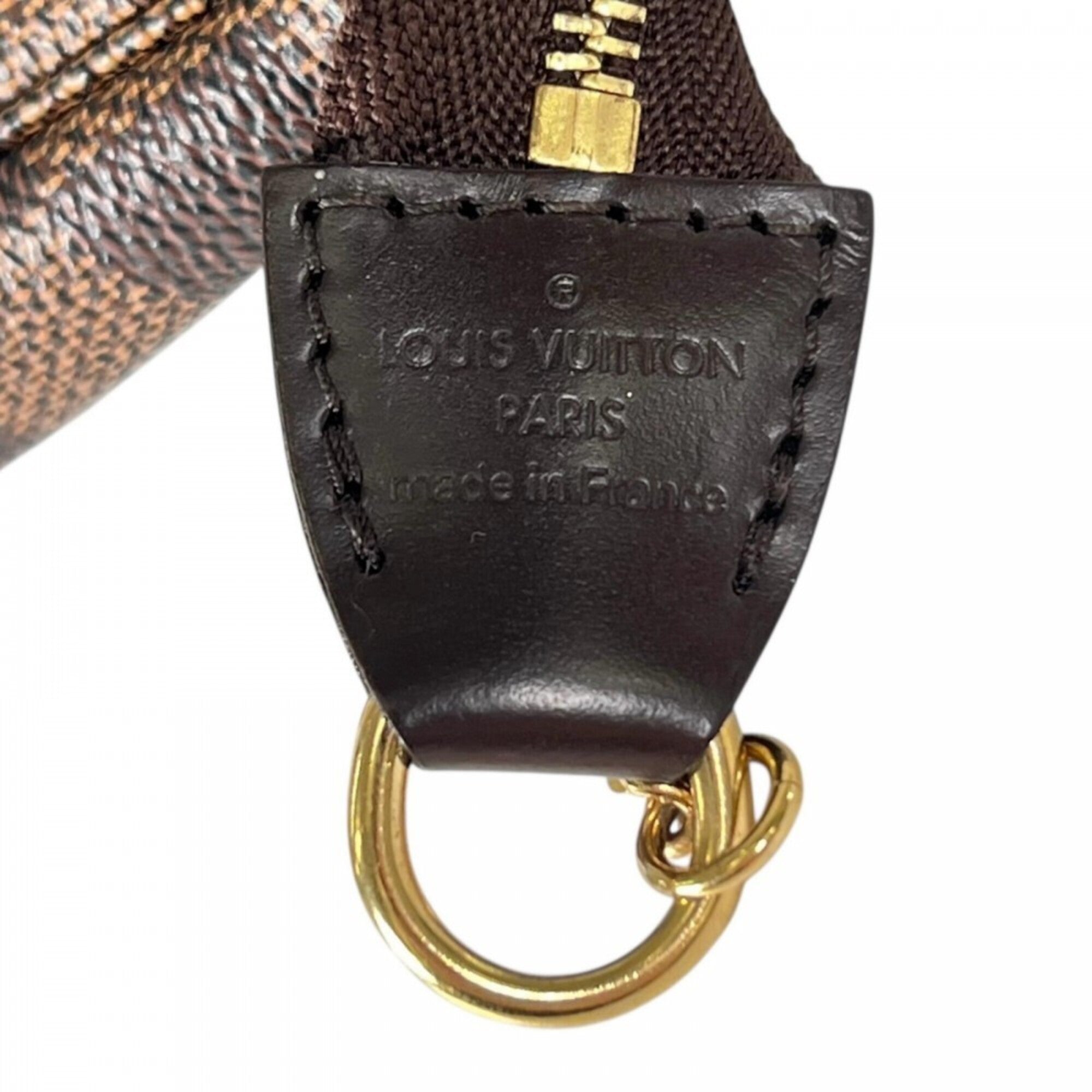 Louis Vuitton Damier Brown Damier Canvas Pouch (Pre-Owned)