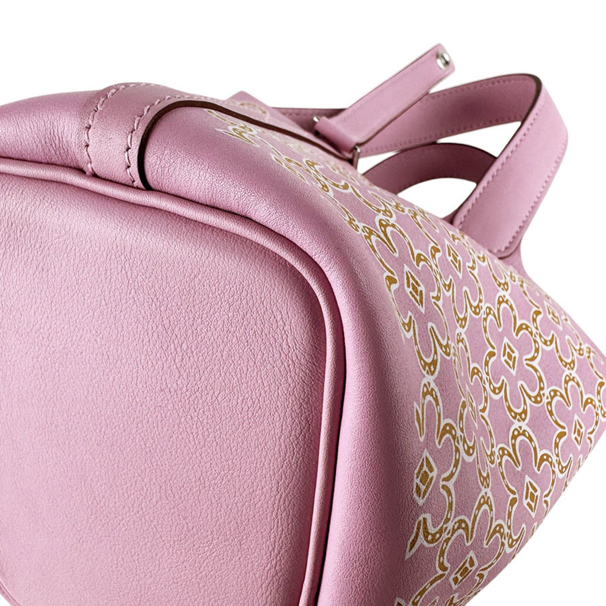 Hermes Pink Swift Leather Handbag (Pre-Owned)