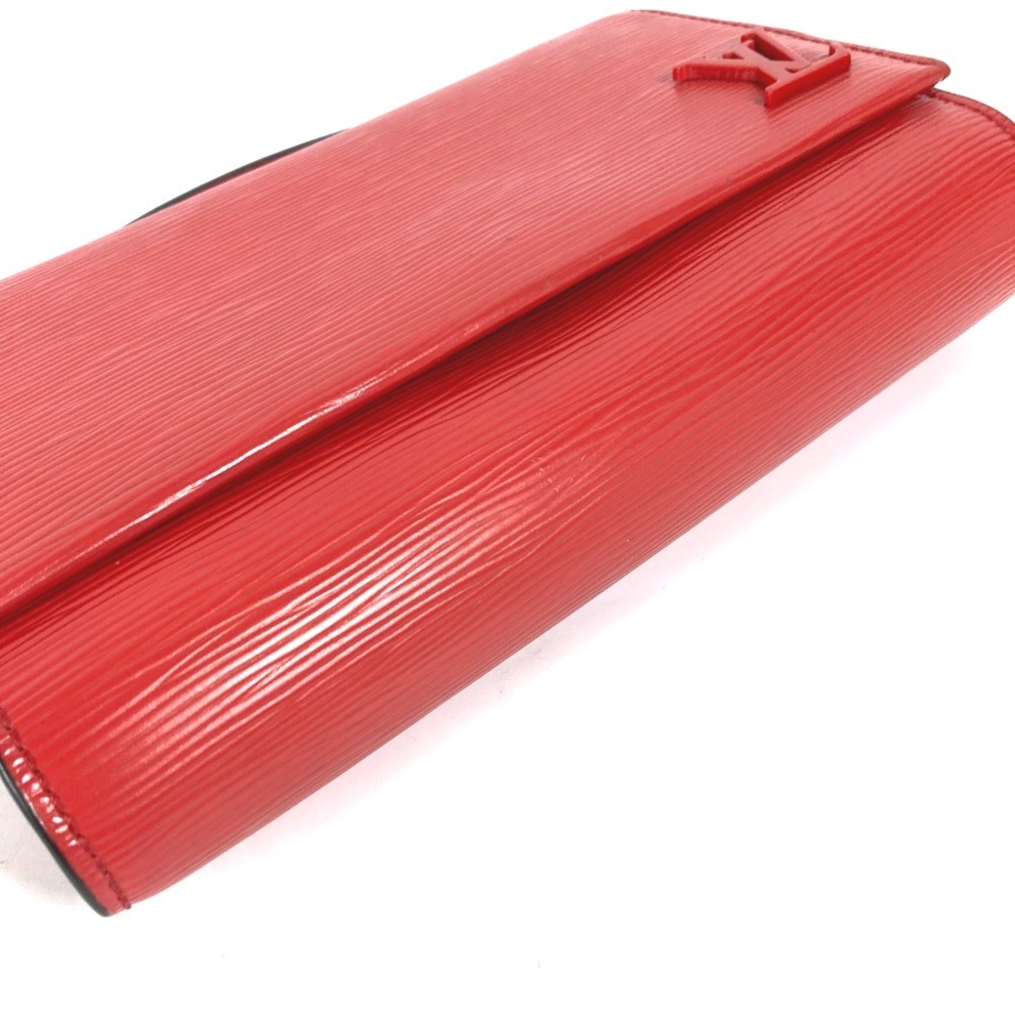 Louis Vuitton Epi Coquelicots Red Color Epi Leather Clutch Bag Handbag Shoulder Bag (Pre-Owned)