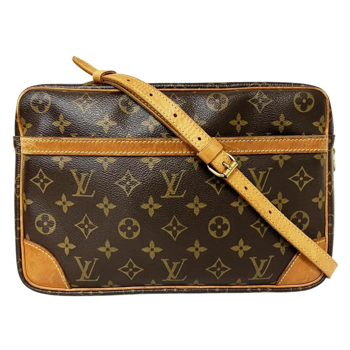 Louis Vuitton Brown Monogram Monogram Leather Shoulder Bag (Pre-Owned)