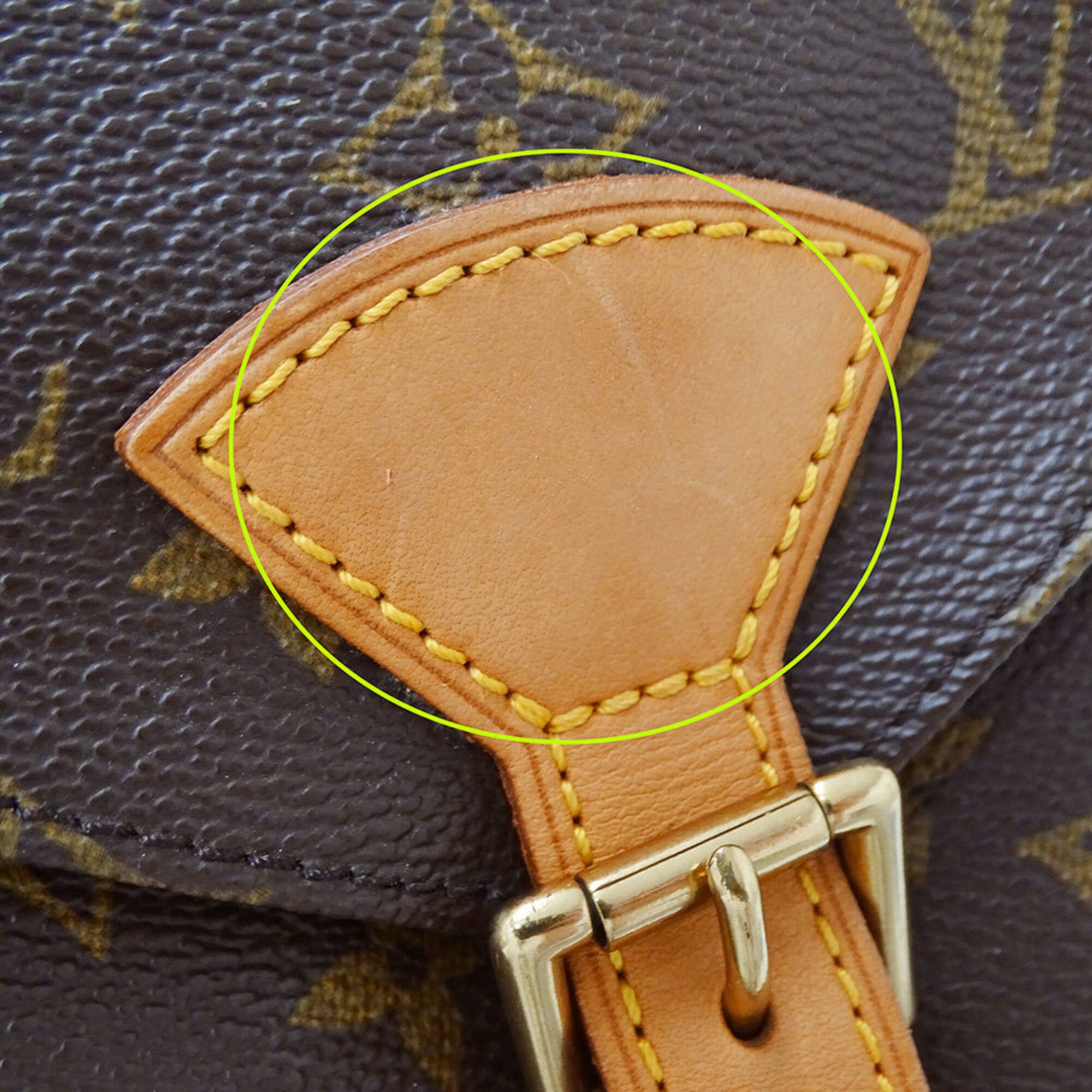 Louis Vuitton Brown Monogram Canvas Backpack (Pre-Owned)