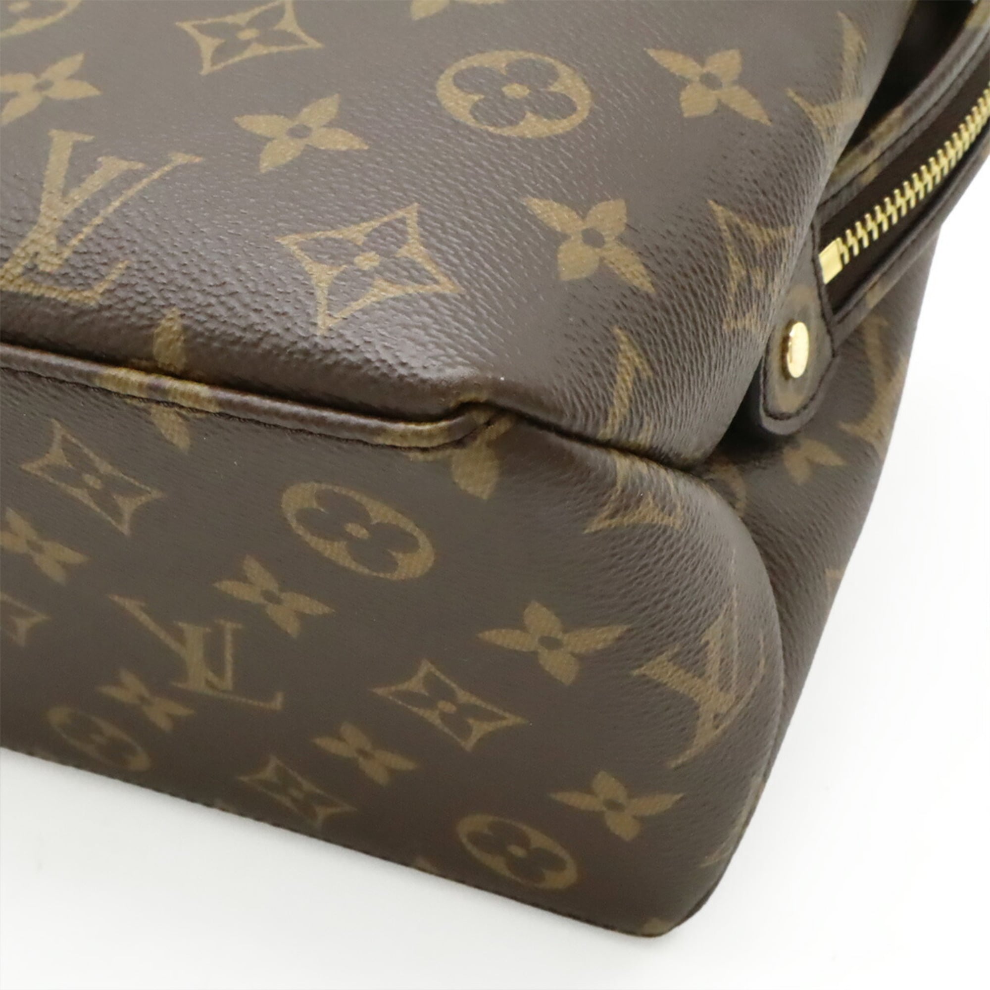 Louis Vuitton Brown Monogram Monogram Canvas Pvc Coated Canvas Handbag Shoulder Bag (Pre-Owned)