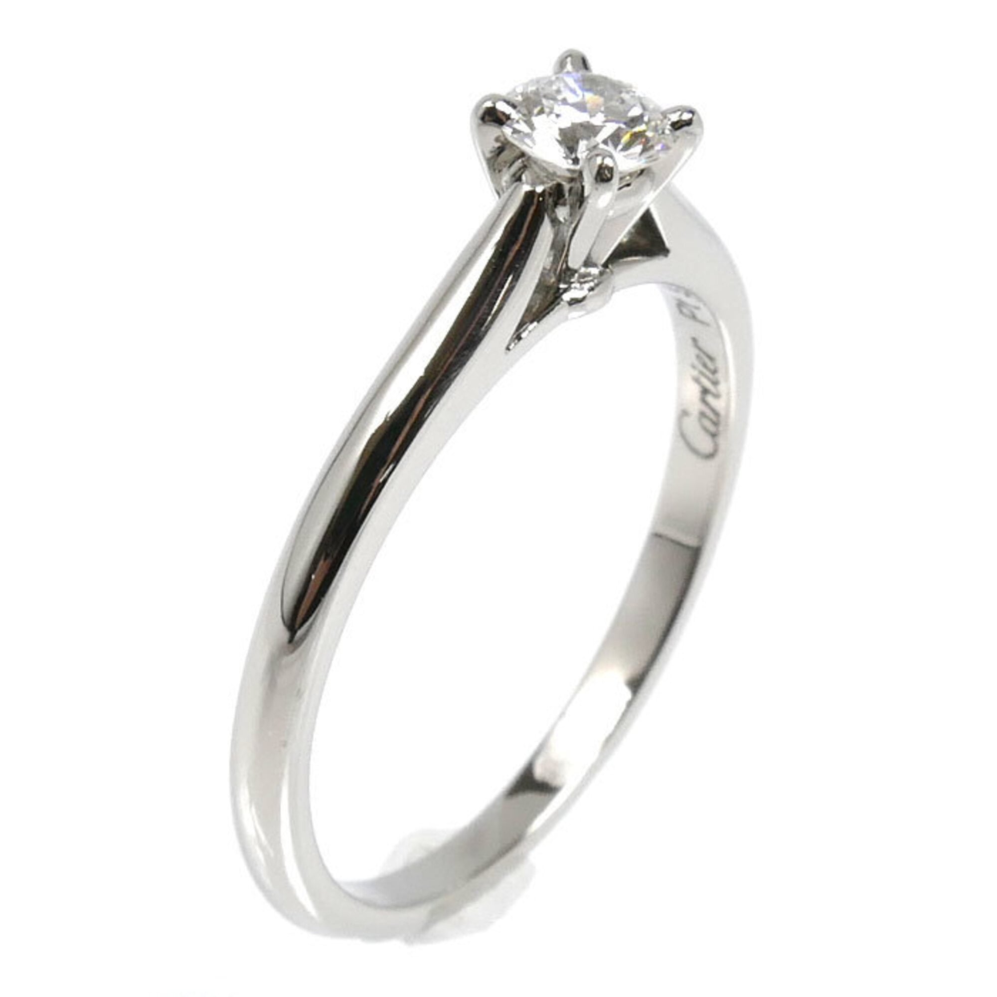Cartier Platinum 950 Band Ring (Pre-Owned)