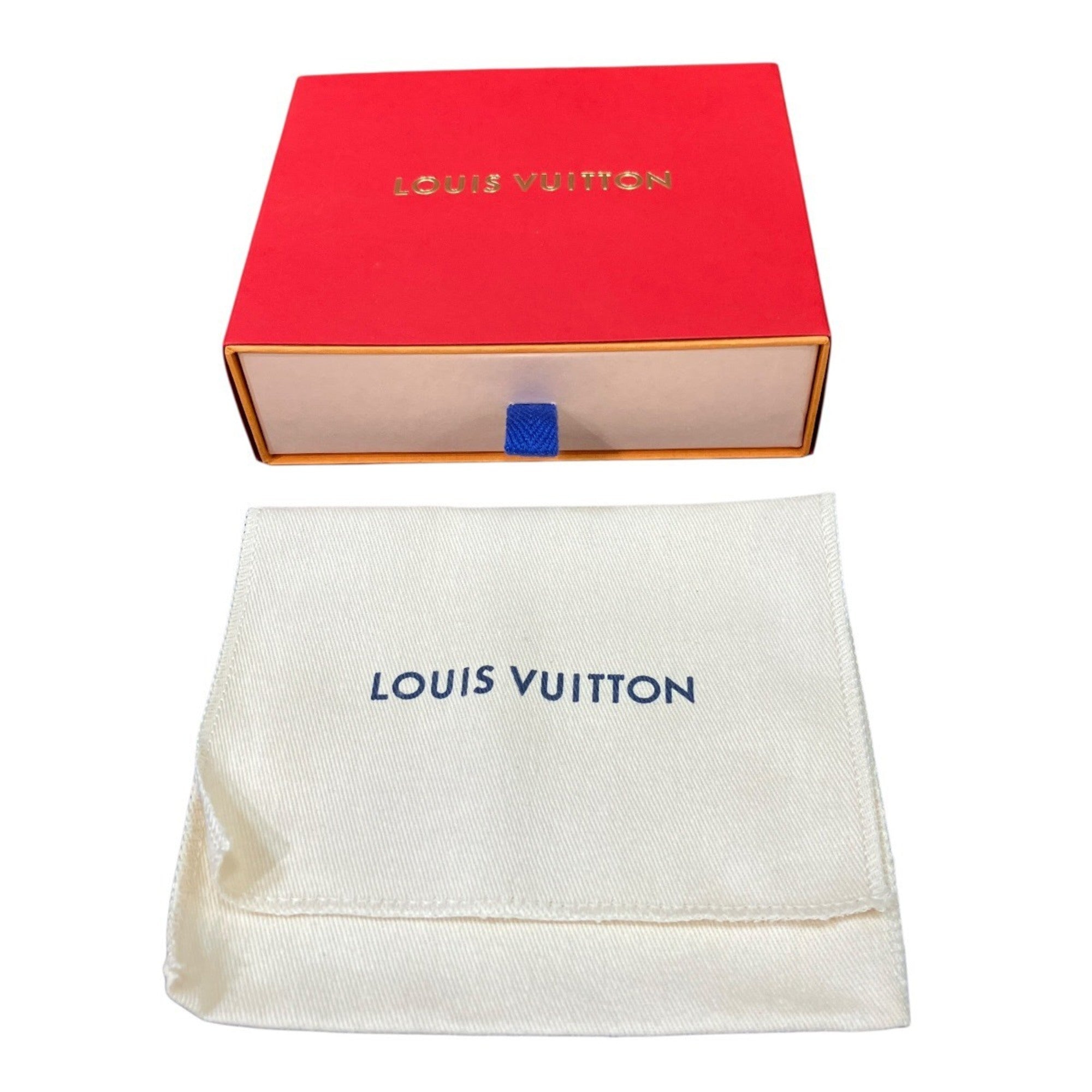 Louis Vuitton Navy Mahina Leather Leather Coin Purse/Coin Case (Pre-Owned)
