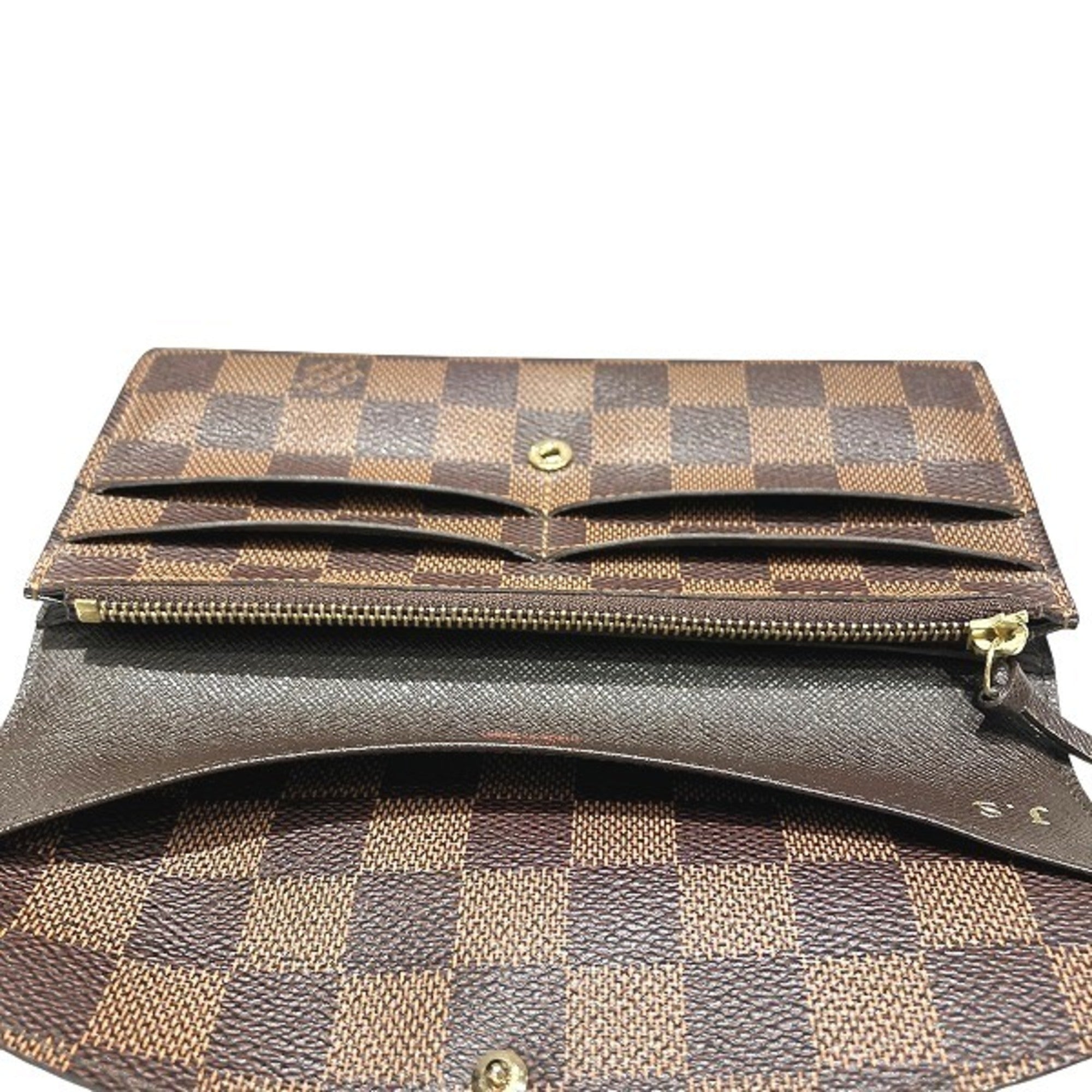 Louis Vuitton Ebene Long Wallet (Bi-Fold) (Pre-Owned)