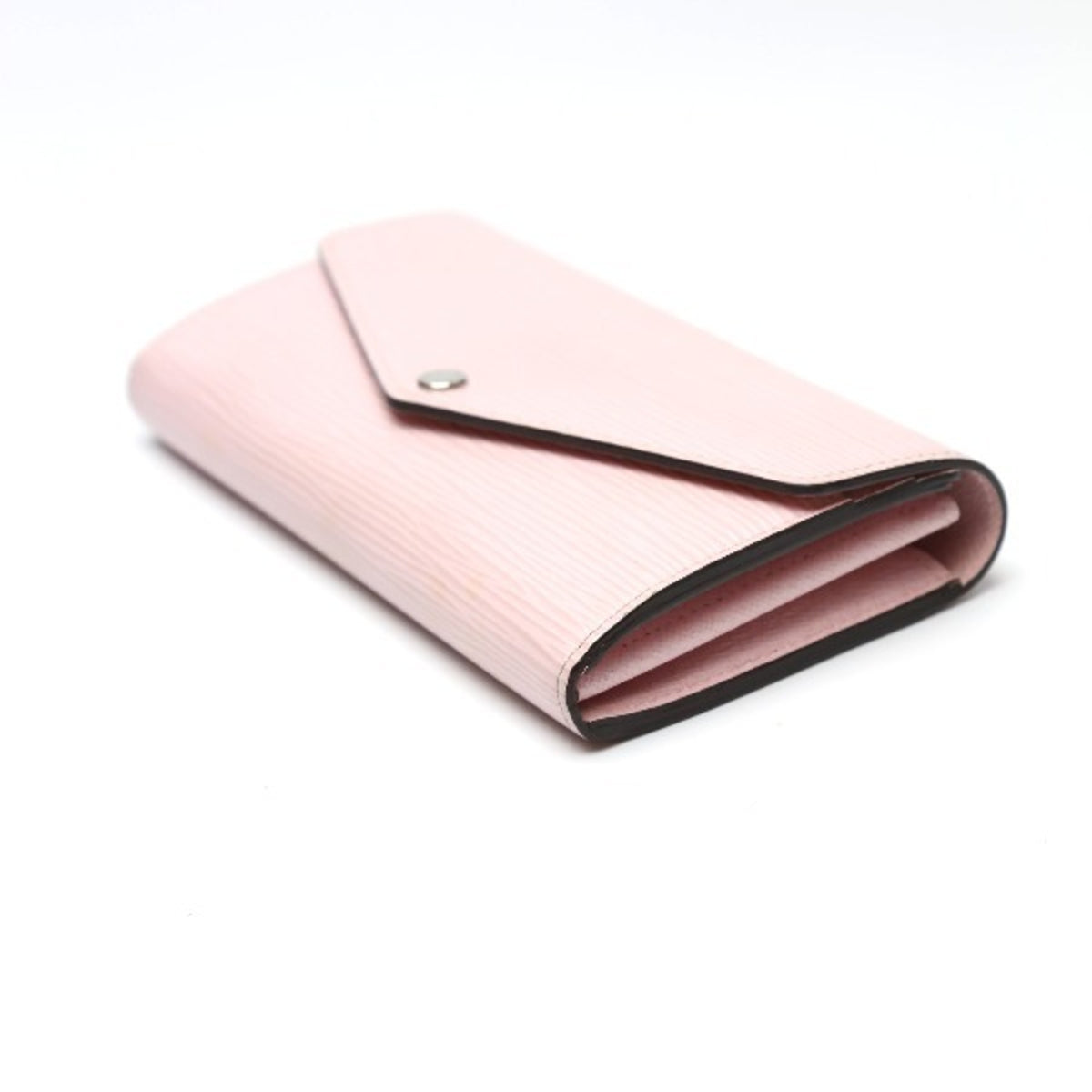 Louis Vuitton Rose Ballerine Epi Leather Long Wallet (Tri-Fold) (Pre-Owned)
