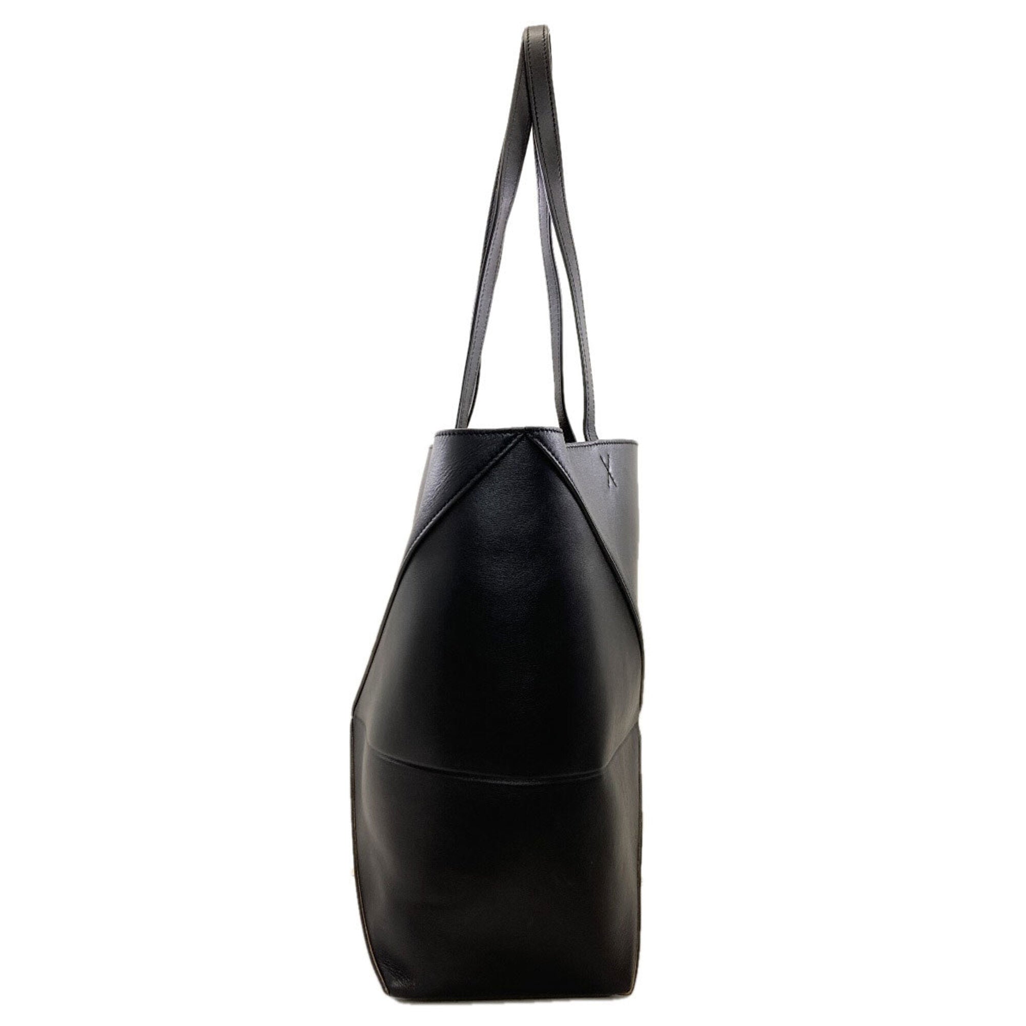 Loewe Black Leather Tote Bag (Pre-Owned)