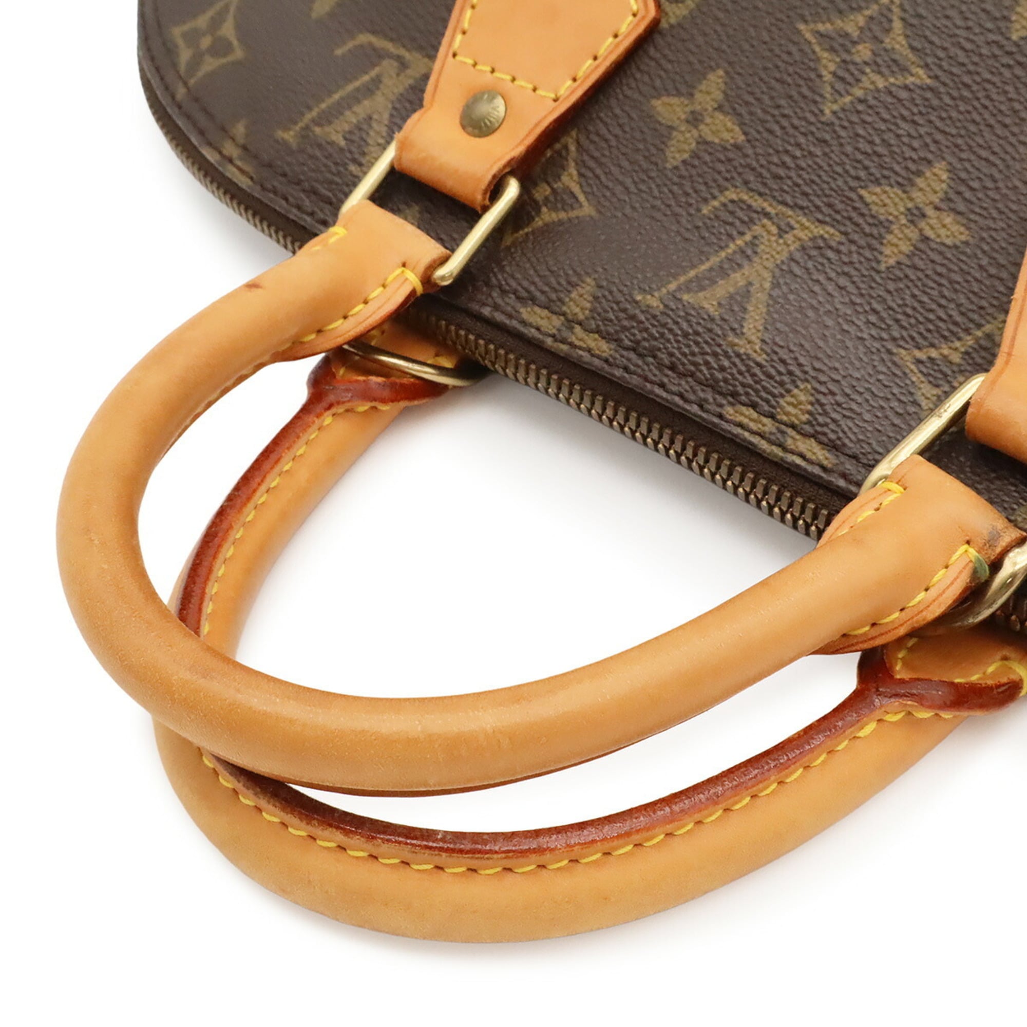 Louis Vuitton Brown Monogram Canvas Handbag (Pre-Owned)