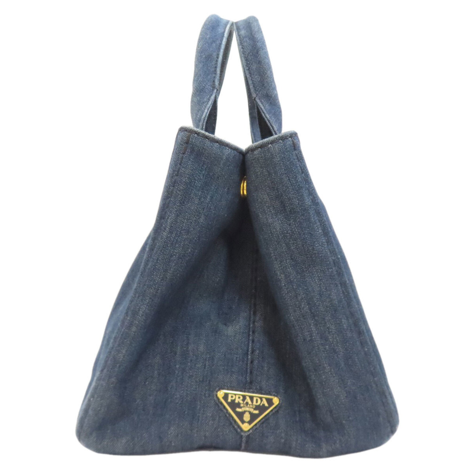 Prada Blue Denim Handbag (Pre-Owned)