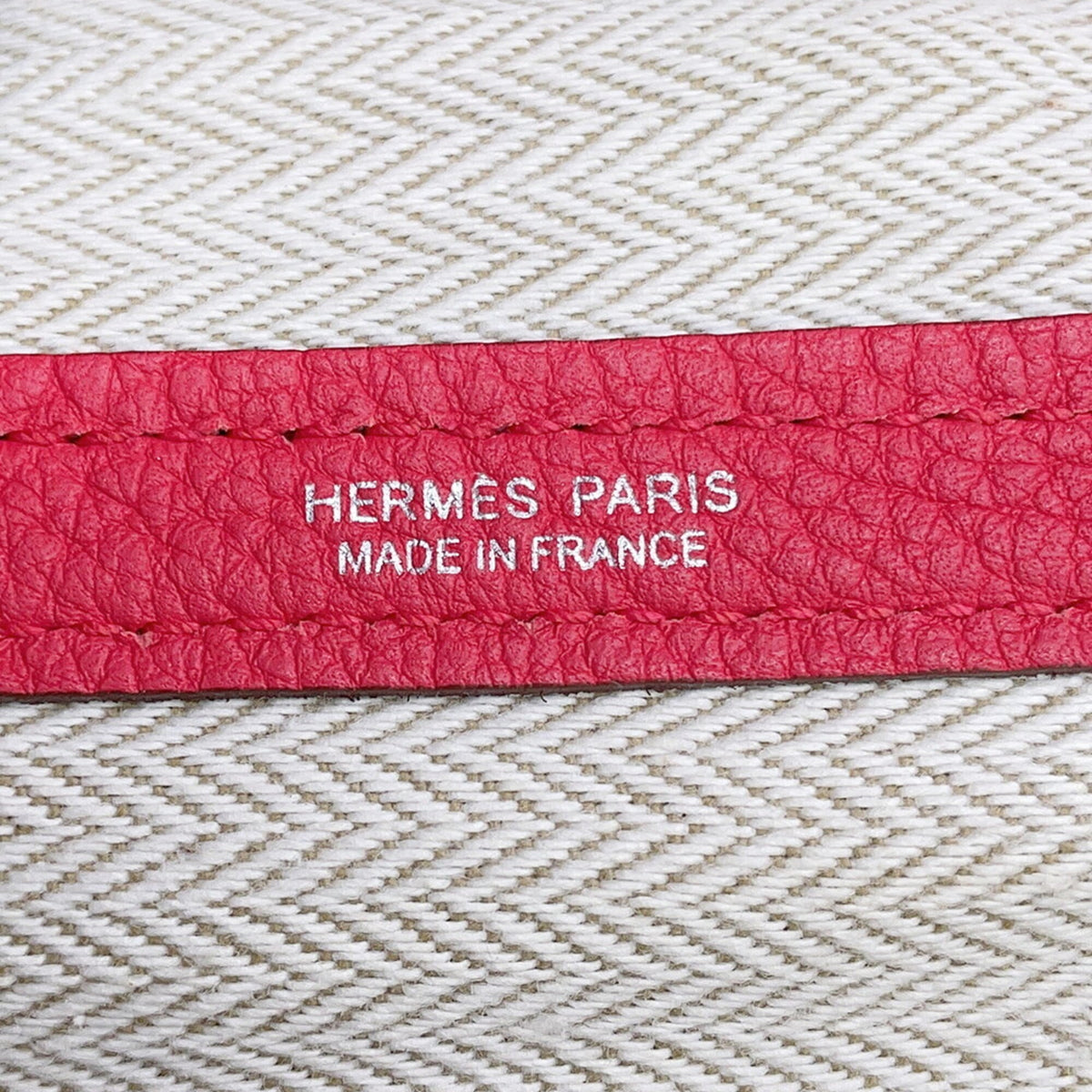 Hermes Bougainvillier Negonda Leather Handbag Tote Bag (Pre-Owned)