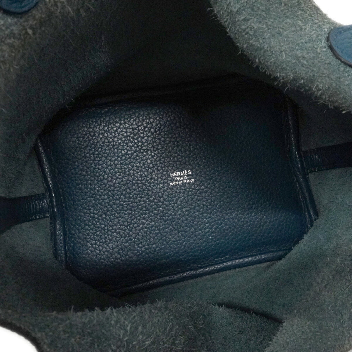 Hermes Colvert Taurillon Clemence Leather Handbag (Pre-Owned)