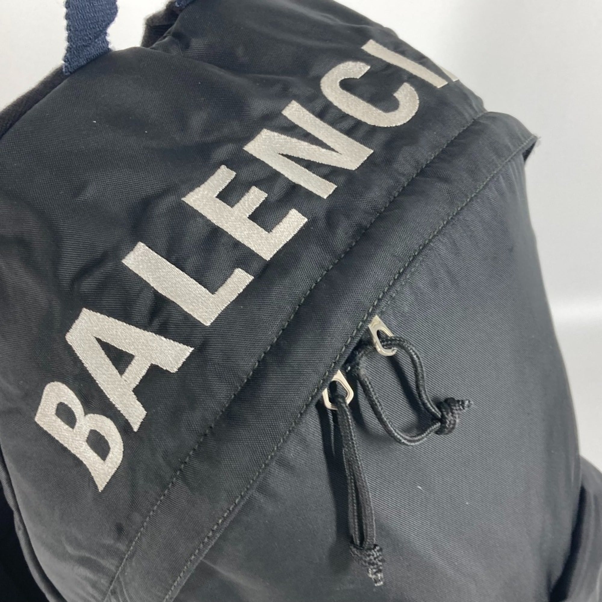 Balenciaga Black Cloth Backpack (Pre-Owned)