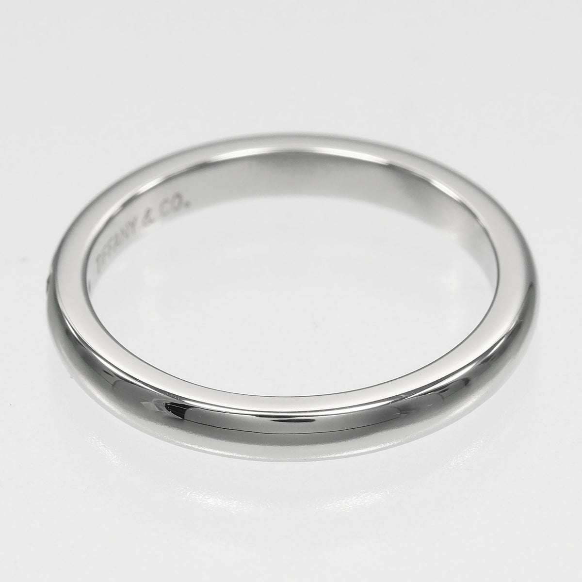 Tiffany Platinum 950 Band Ring (Pre-Owned)