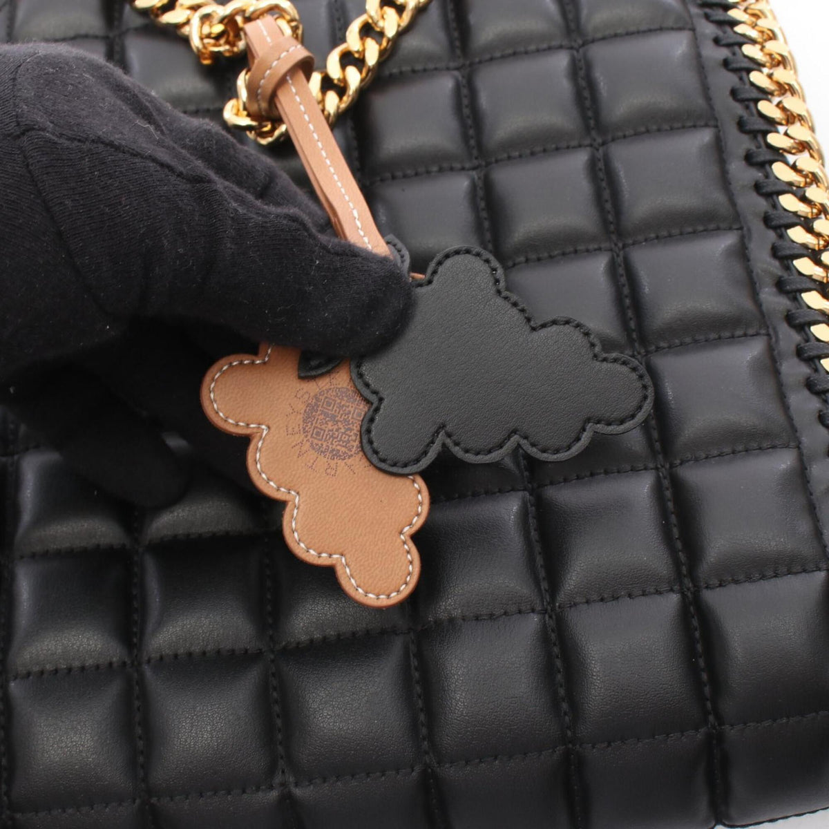 Stella Mccartney Black Handbag Shoulder Bag (Pre-Owned)