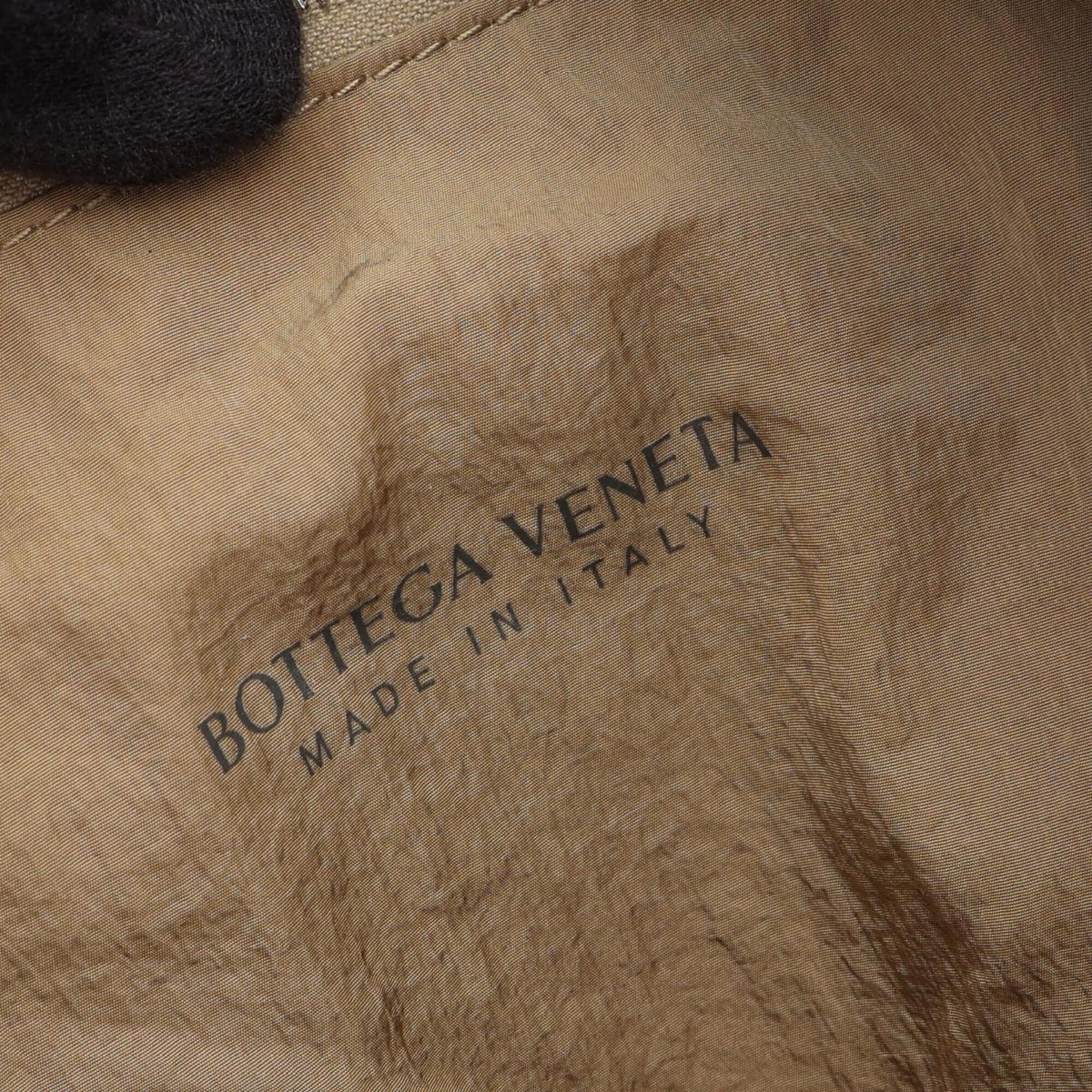 Bottega Veneta Brown Nylon Backpack (Pre-Owned)