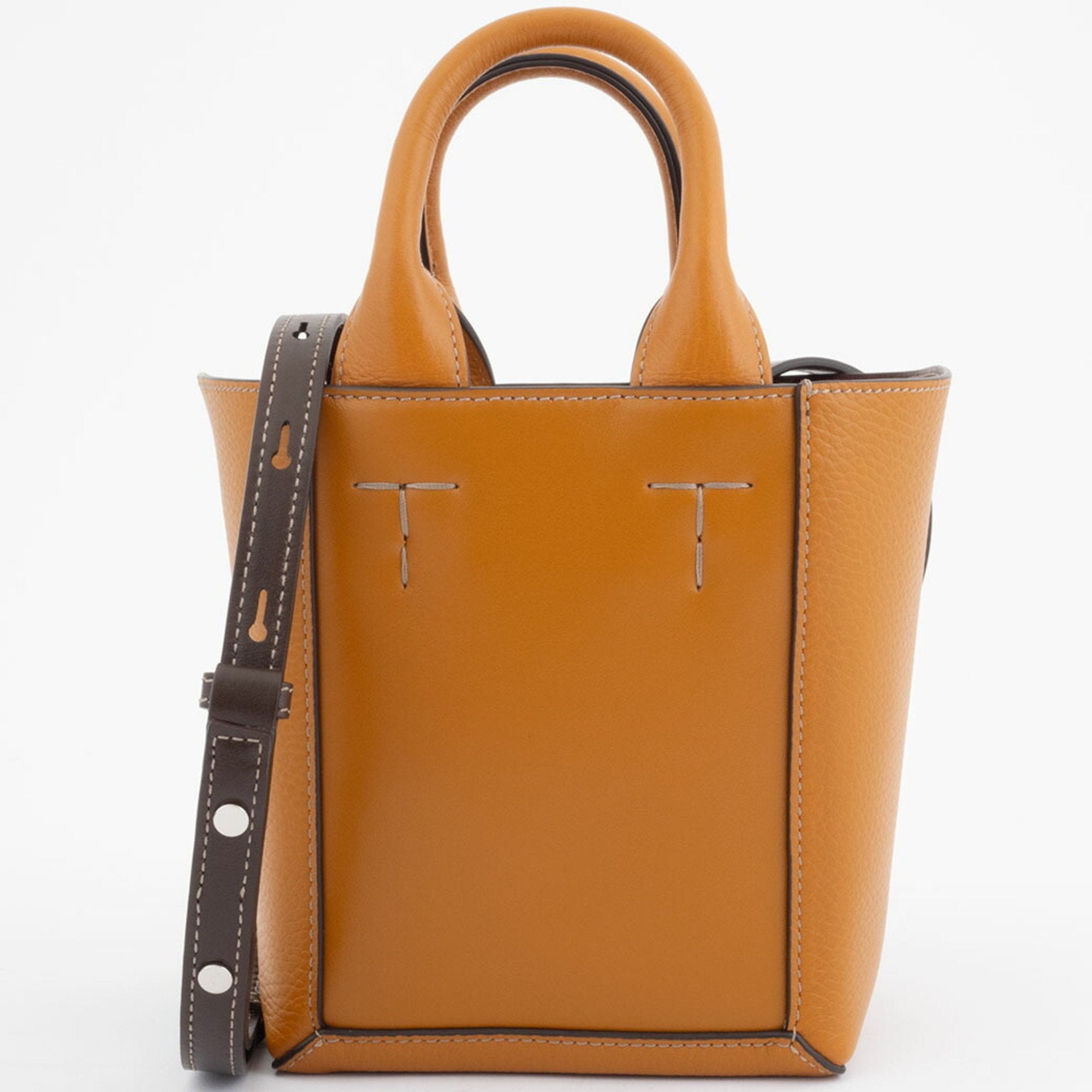 Tod's Orange Leather Tote Bag (Pre-Owned)