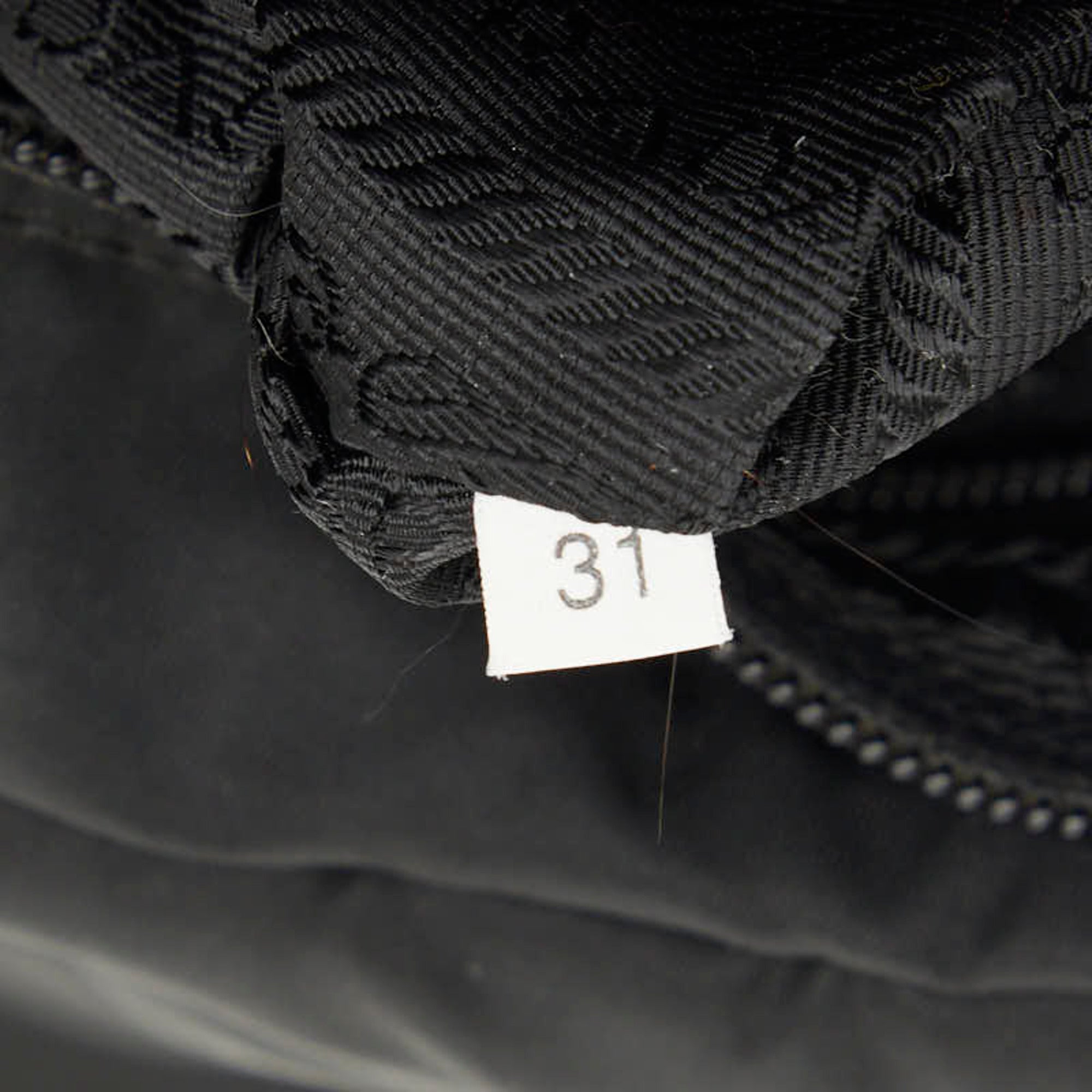Prada Black Nylon Leather Shoulder Bag (Pre-Owned)