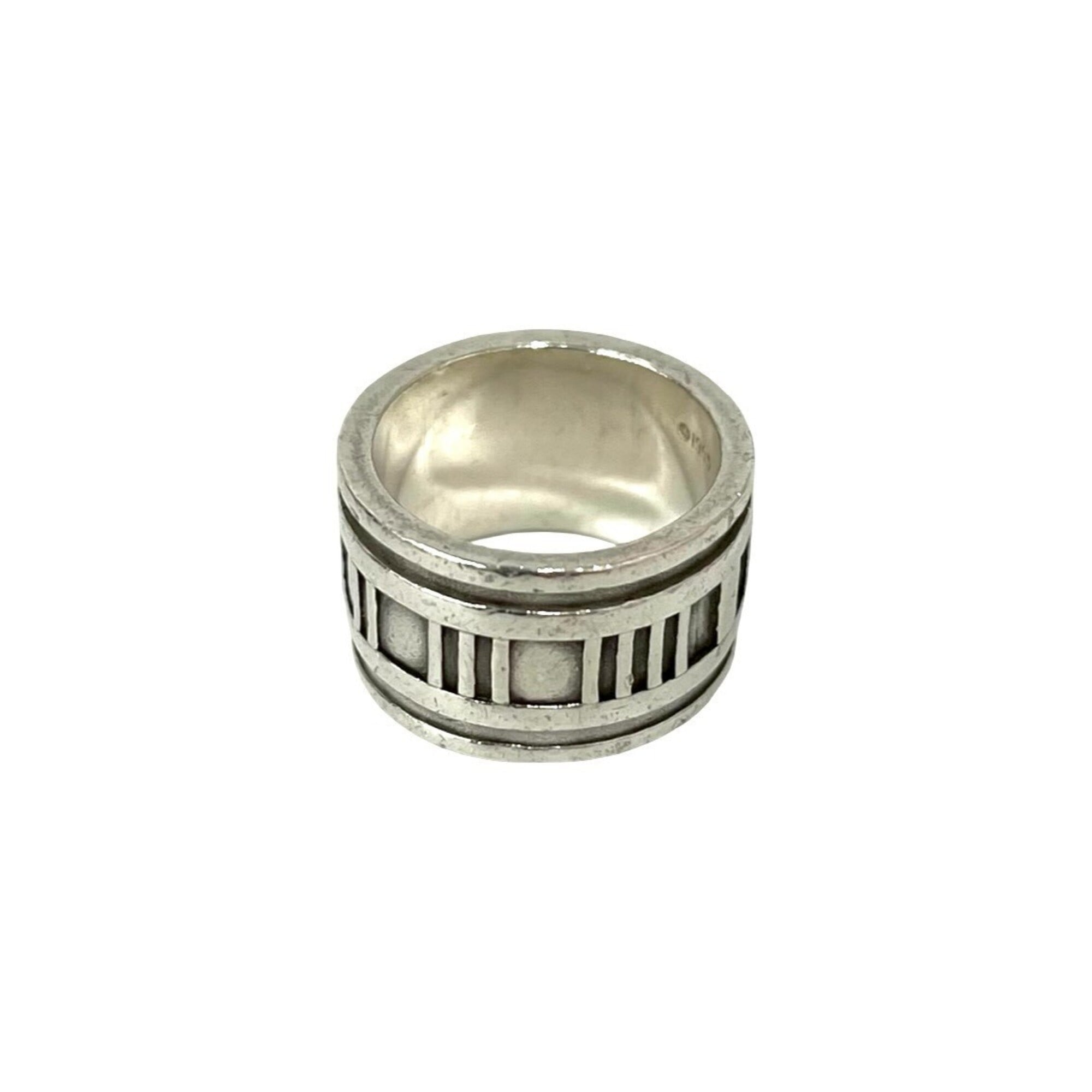 Tiffany Silver Silver 925 Band Ring (Pre-Owned)