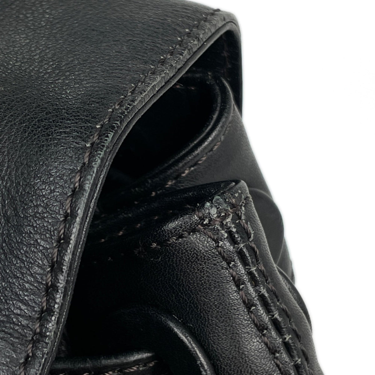 Chanel Black Leather Backpack (Pre-Owned)