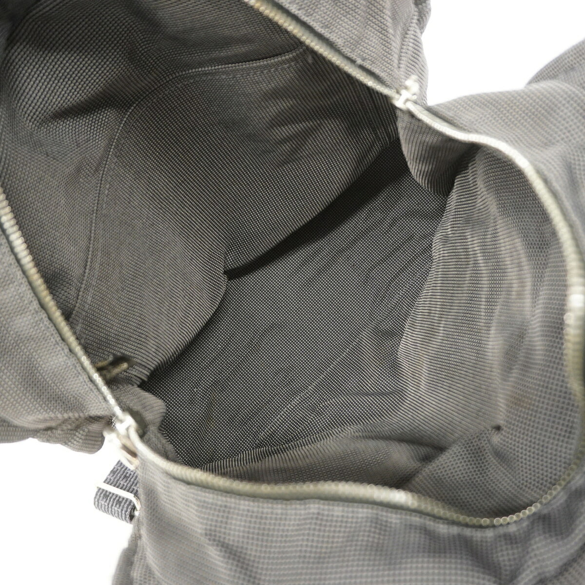 Hermes Gray Nylon Backpack (Pre-Owned)