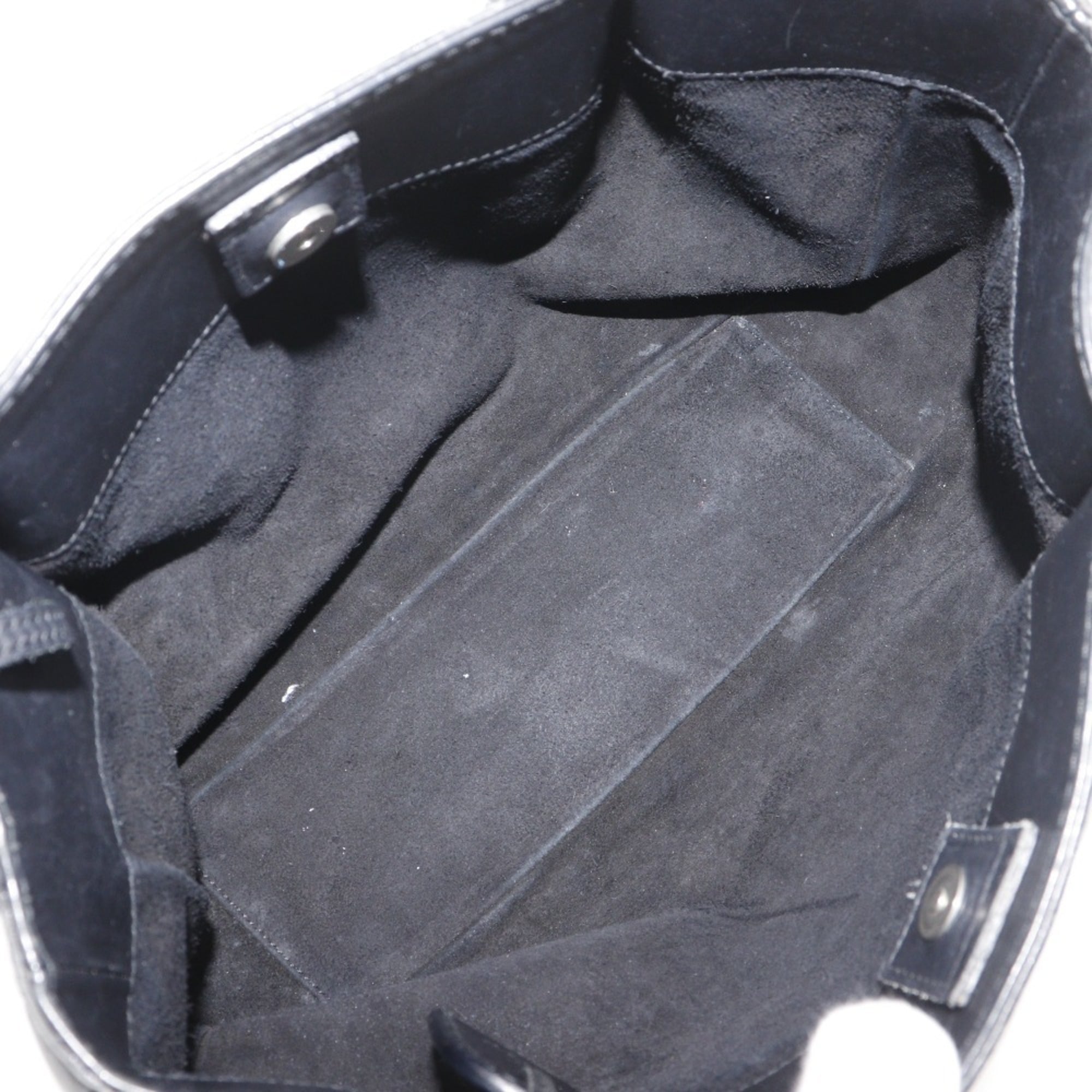 Gucci Black Leather Tote Bag (Pre-Owned)