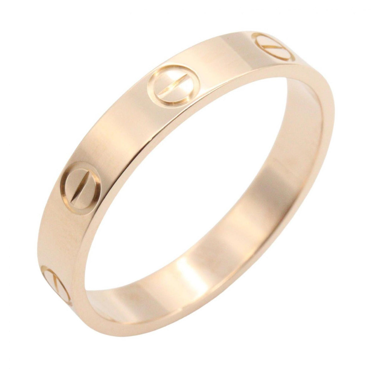 Cartier Gold Pink Gold (18K) Band Ring (Pre-Owned)