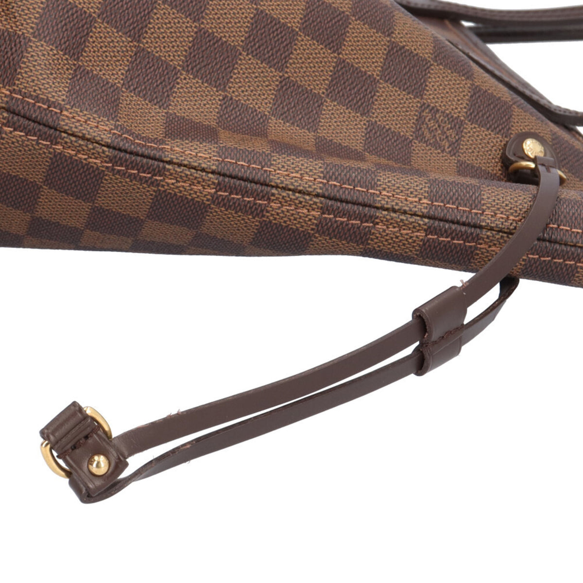 Louis Vuitton Damier Brown Damier Canvas Damier Canvas Tote Bag (Pre-Owned)