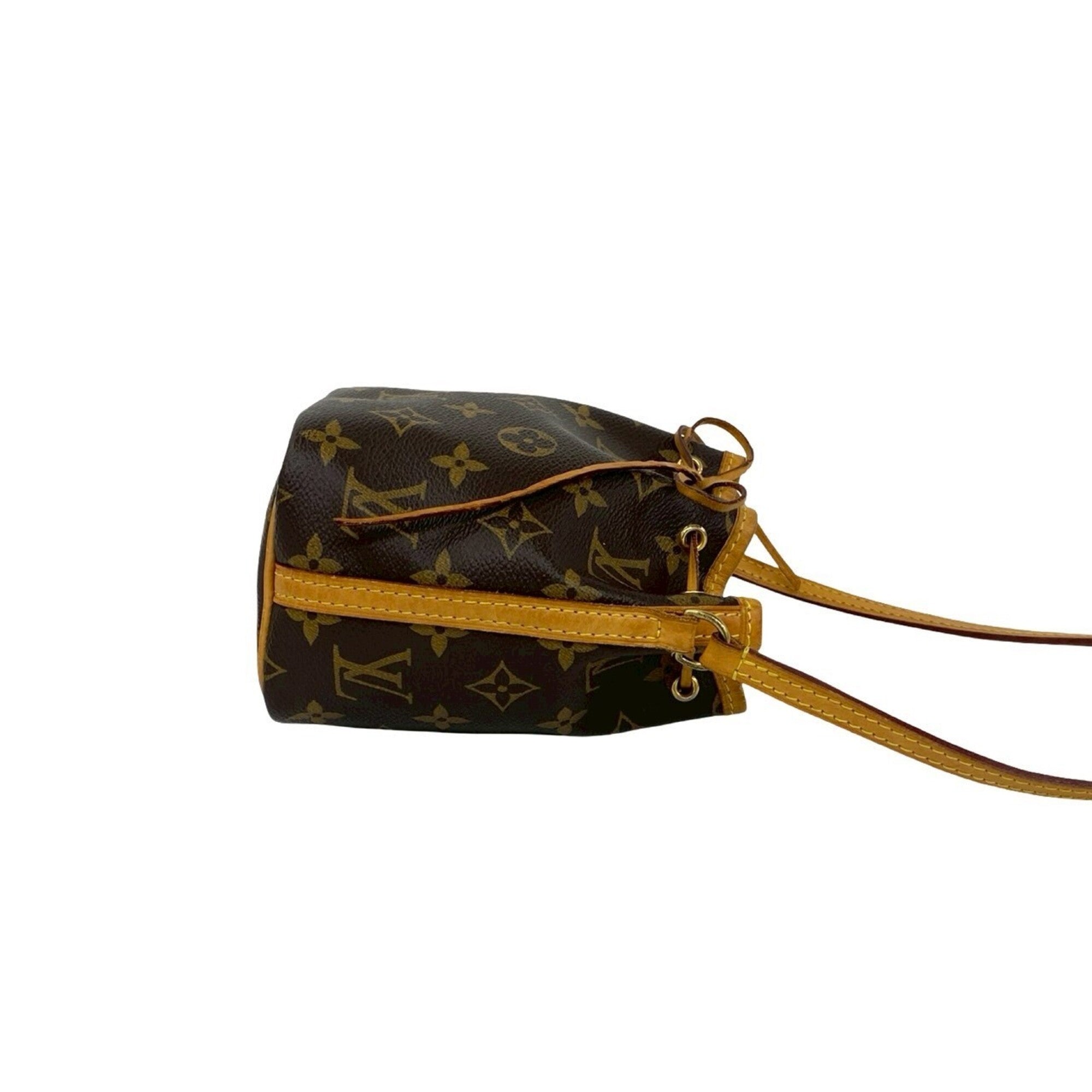 Louis Vuitton Brown Leather Pvc Pochette Shoulder Bag (Pre-Owned)