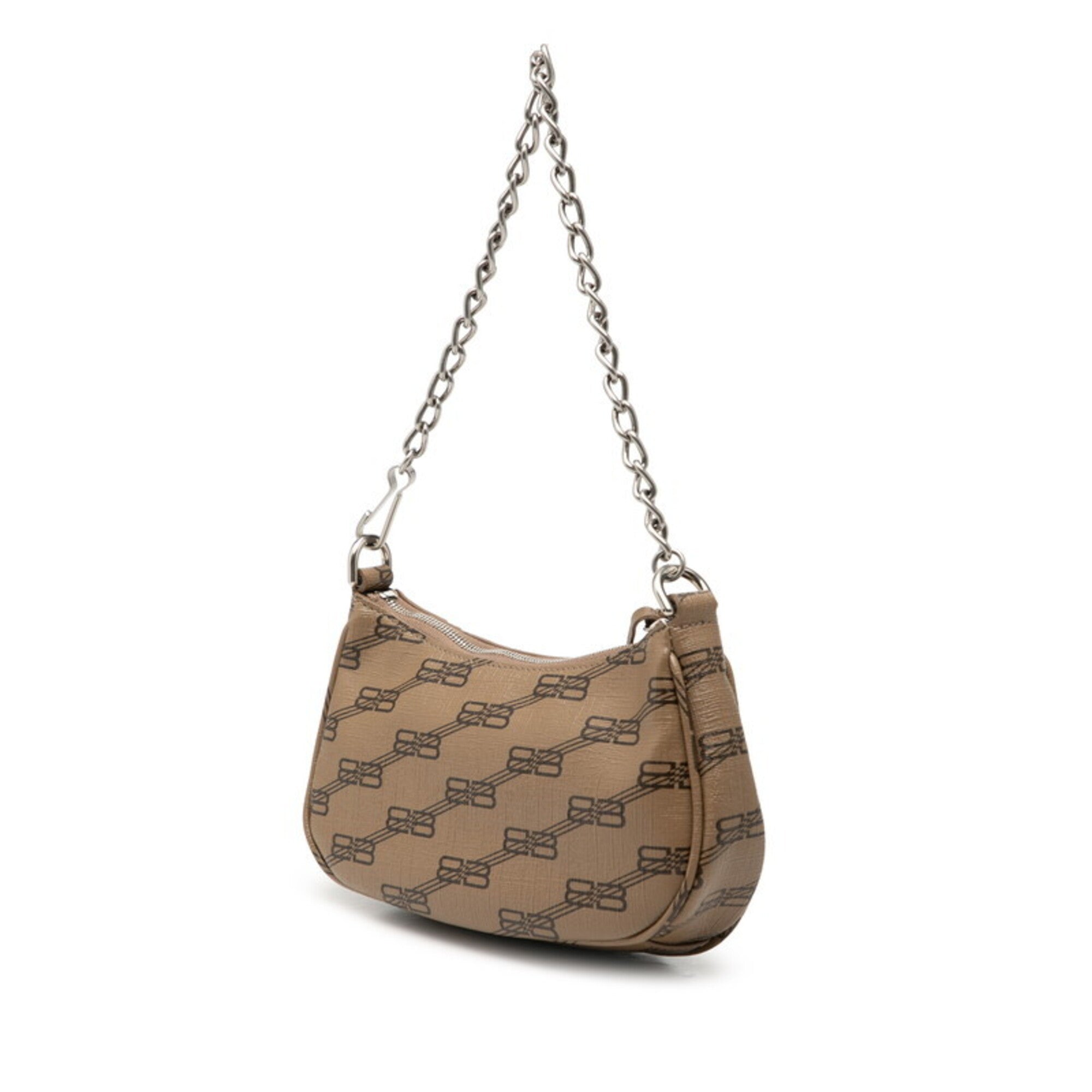 Balenciaga Beige Pvc Handbag Shoulder Bag (Pre-Owned)