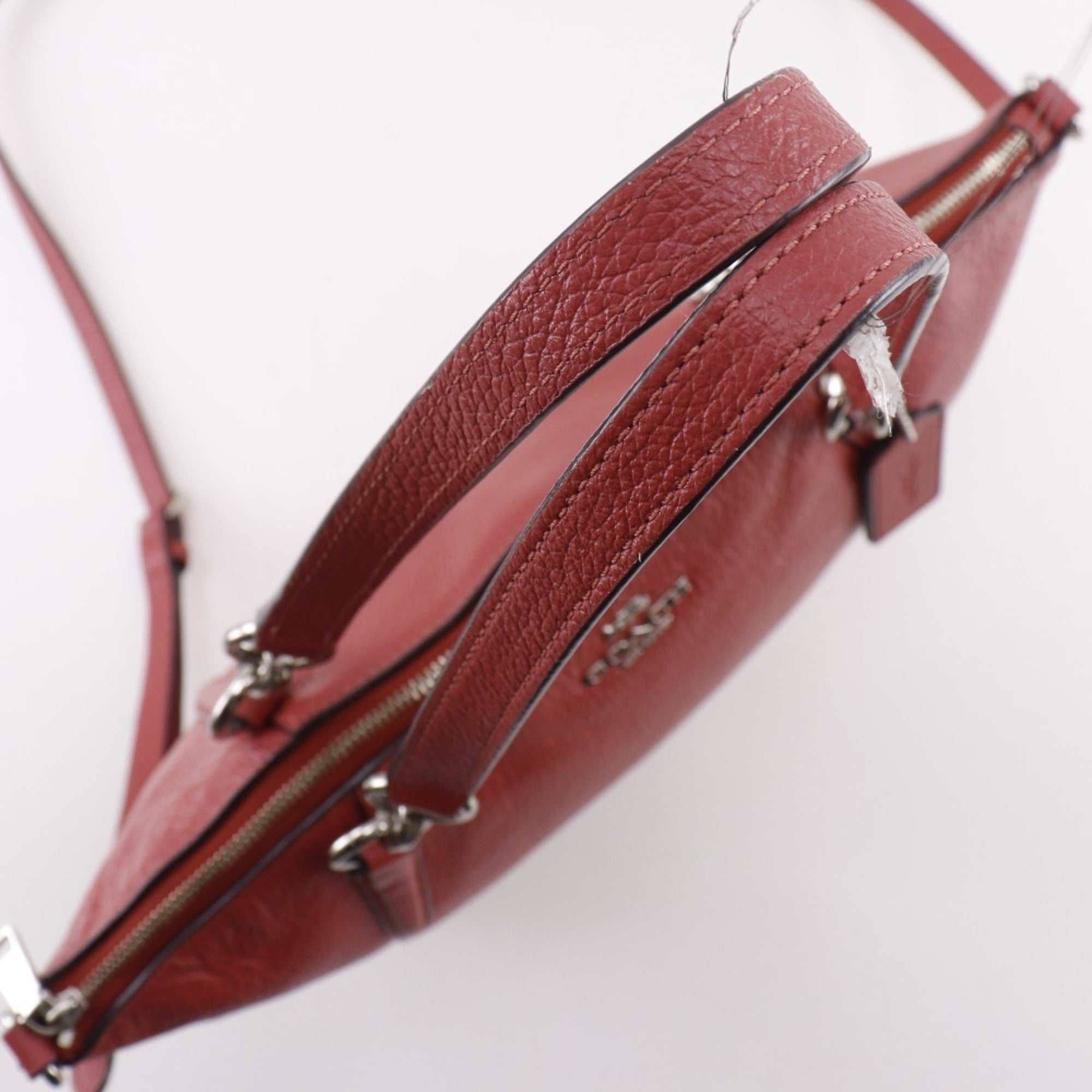Coach Pink Leather Handbag (Pre-Owned)