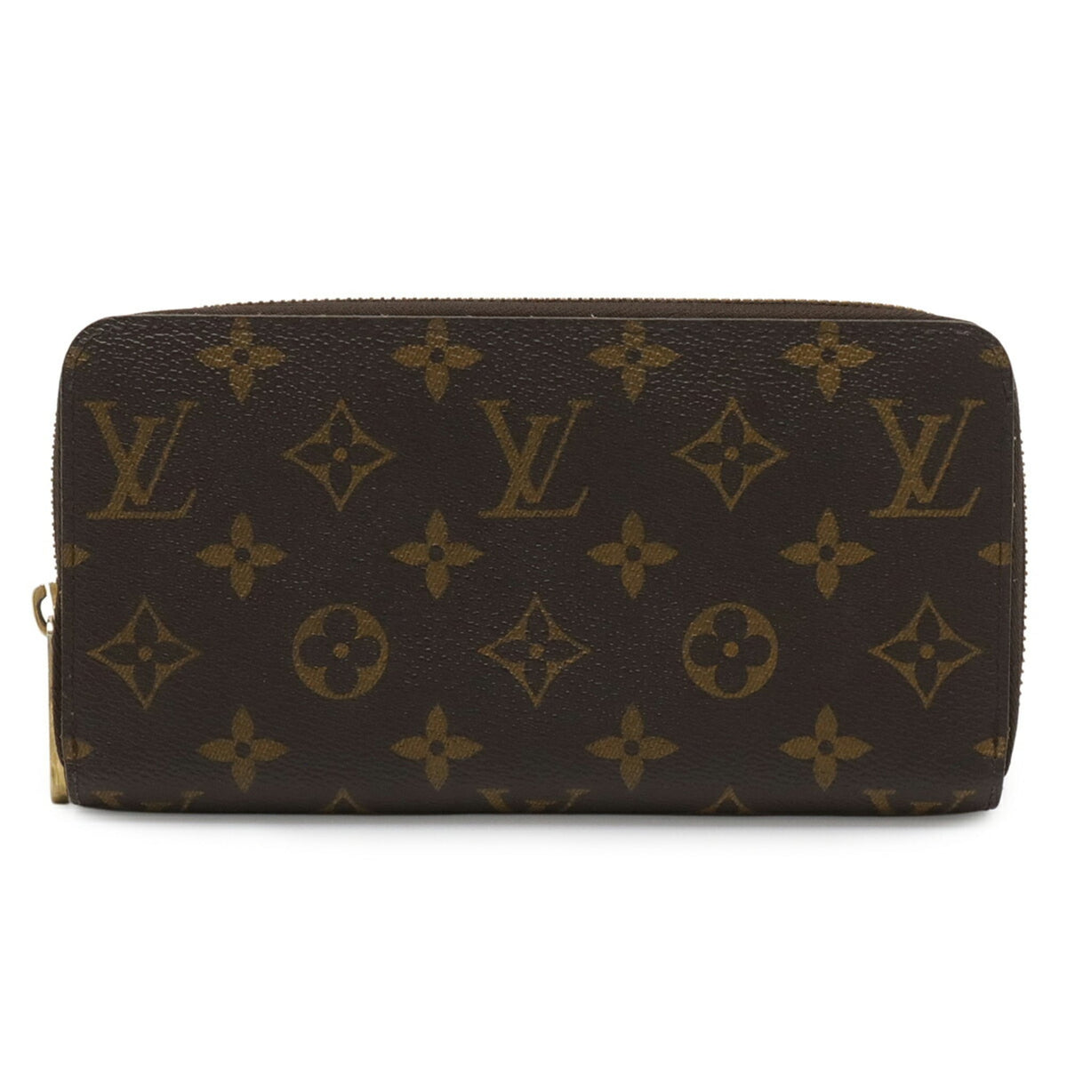 Louis Vuitton Monogram Brown Monogram Long Wallet (Bi-Fold) (Pre-Owned)