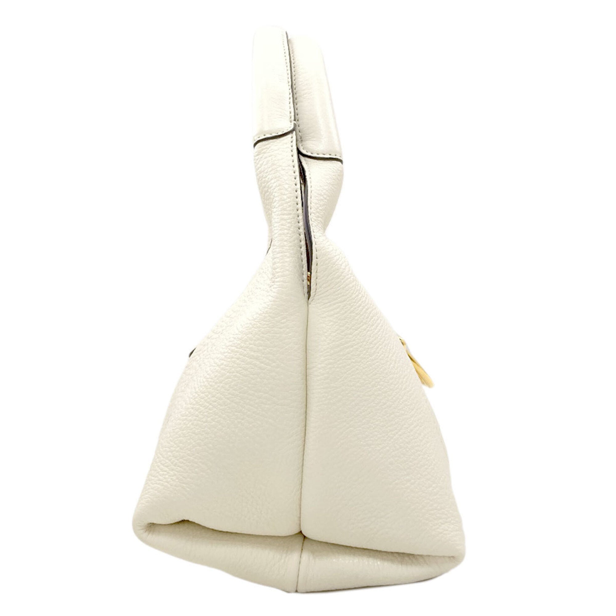 Gucci White Leather Handbag (Pre-Owned)